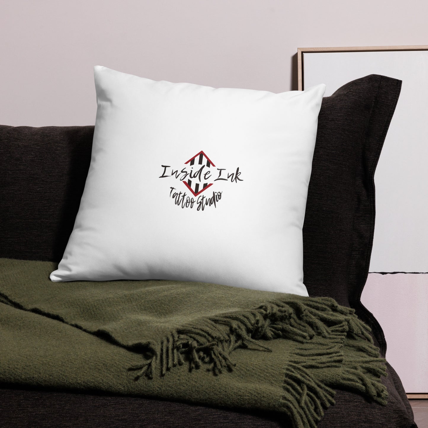 "Be Good or Be Good at It" Dean McKee Original Basic Pillow