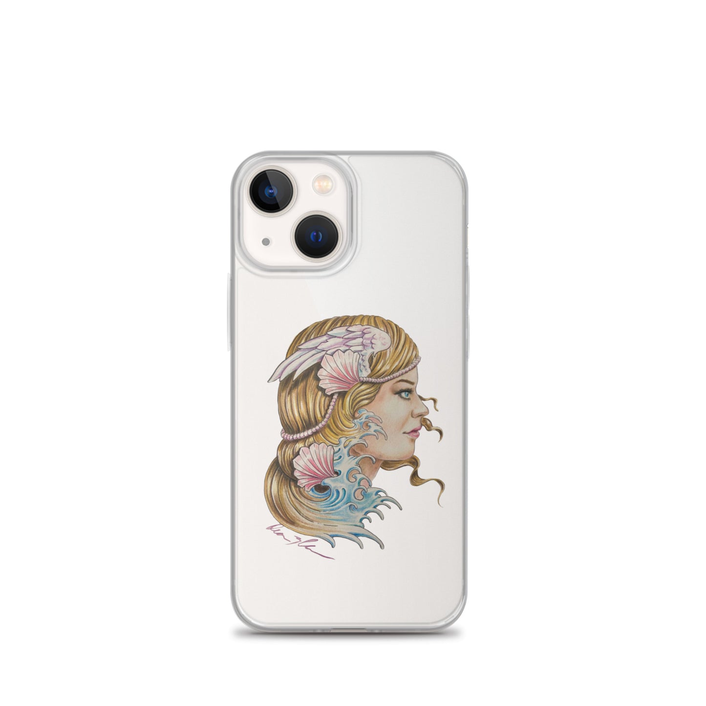 "Aphrodite" Dean McKee Original Clear Case for iPhone®