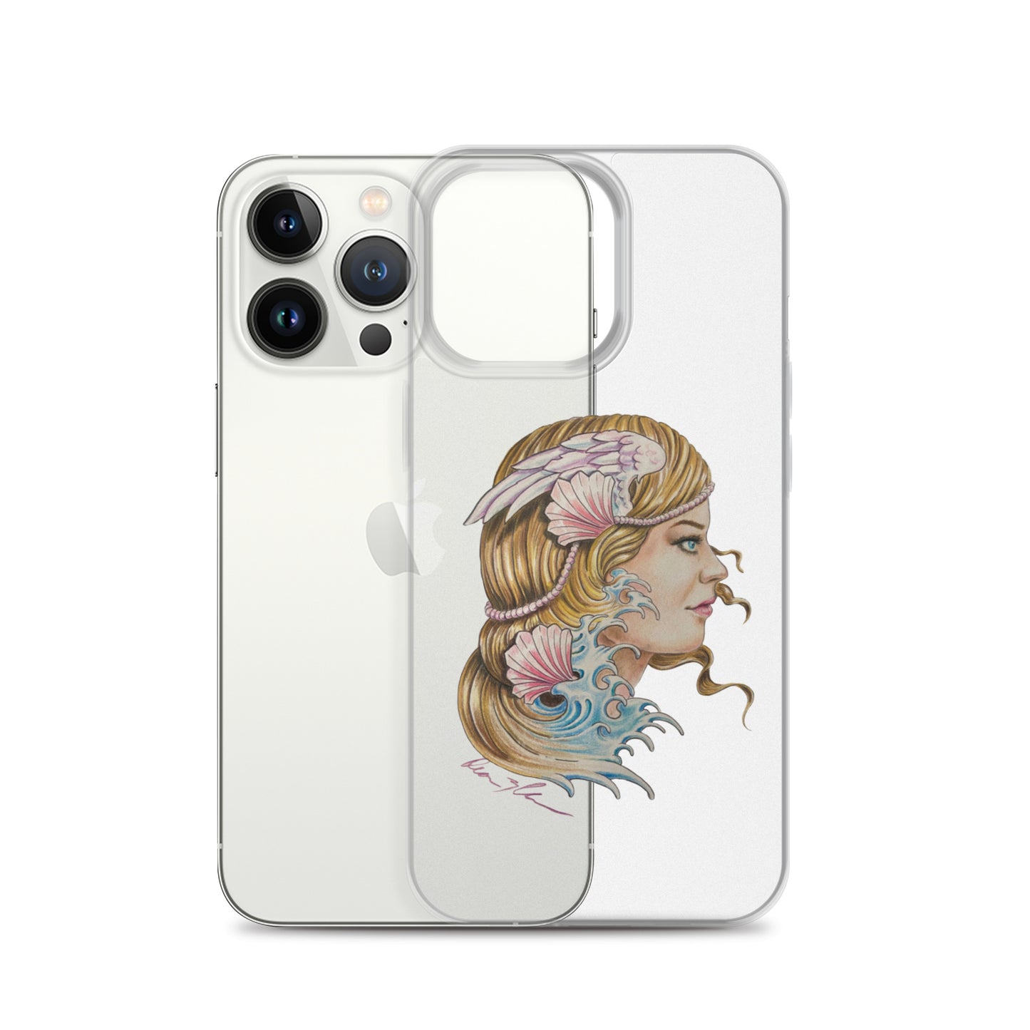 "Aphrodite" Dean McKee Original Clear Case for iPhone®