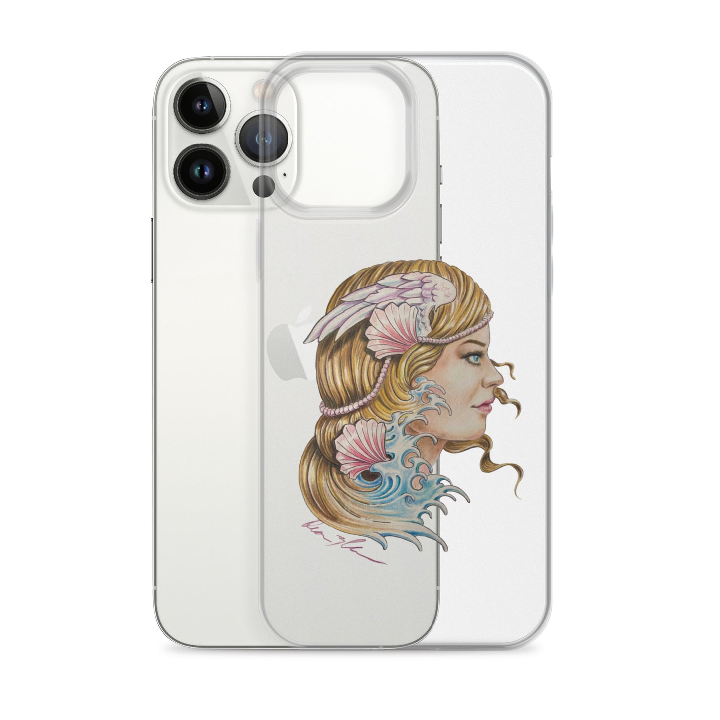 "Aphrodite" Dean McKee Original Clear Case for iPhone®