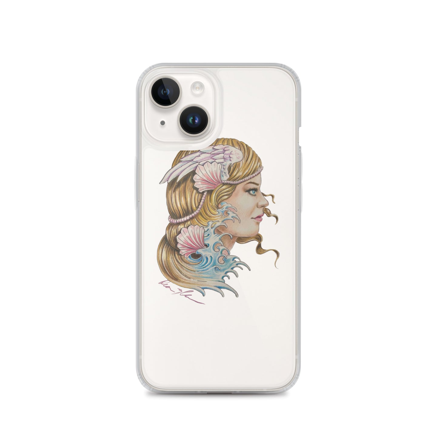 "Aphrodite" Dean McKee originalClear Case for iPhone®
