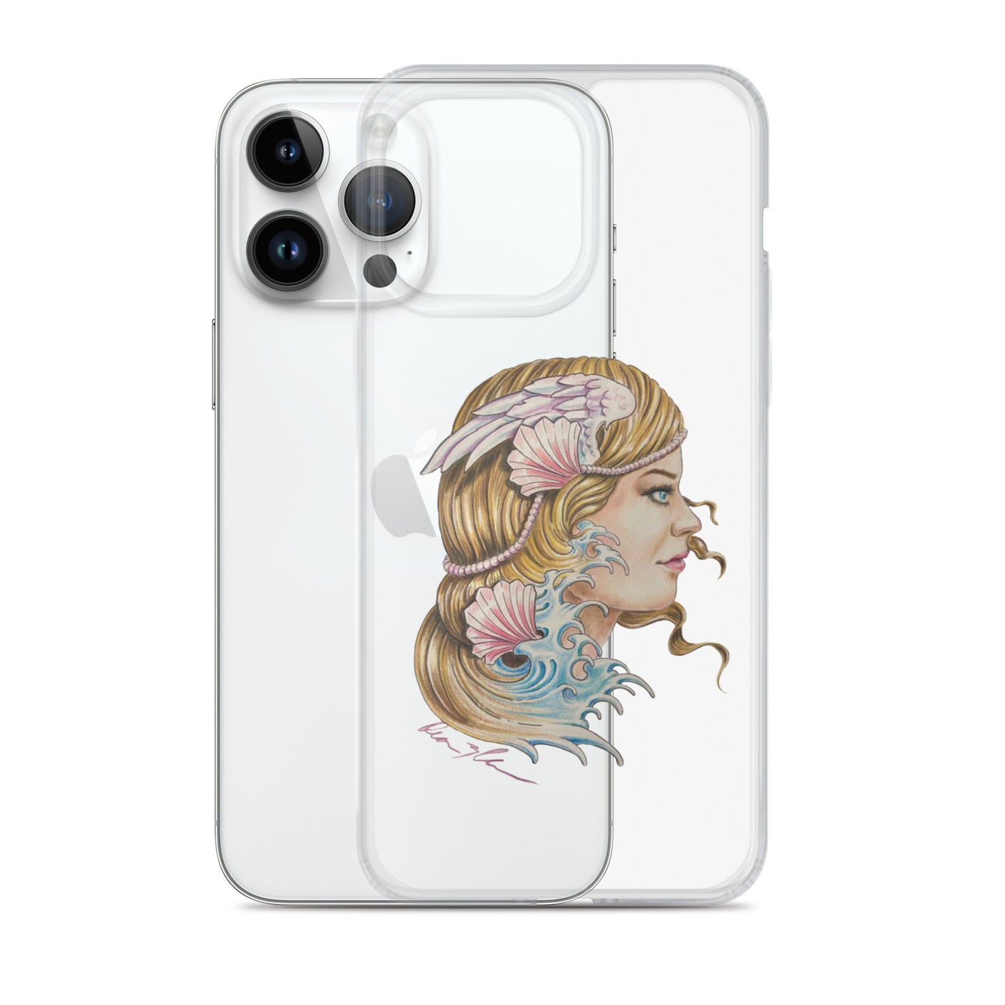 "Aphrodite" Dean McKee Original Clear Case for iPhone®