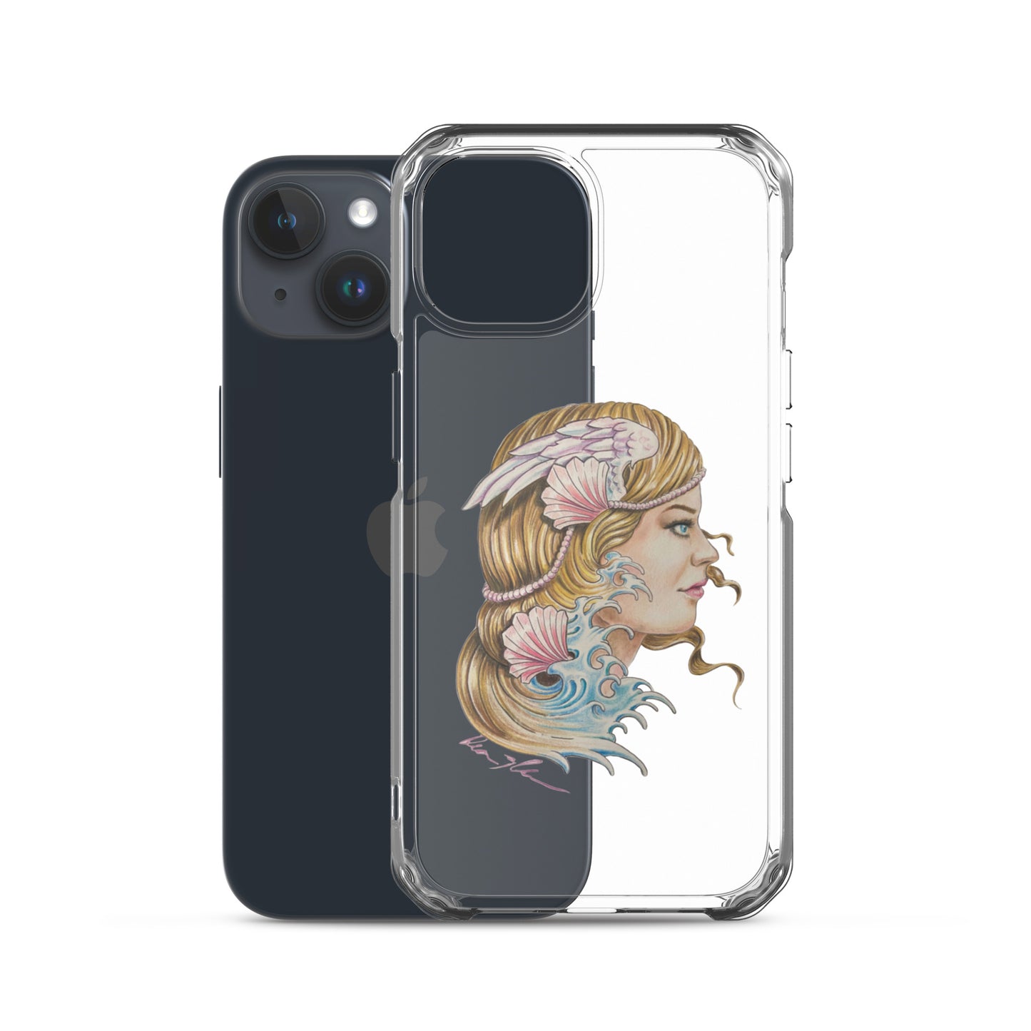 "Aphrodite" Dean McKee Original Clear Case for iPhone®