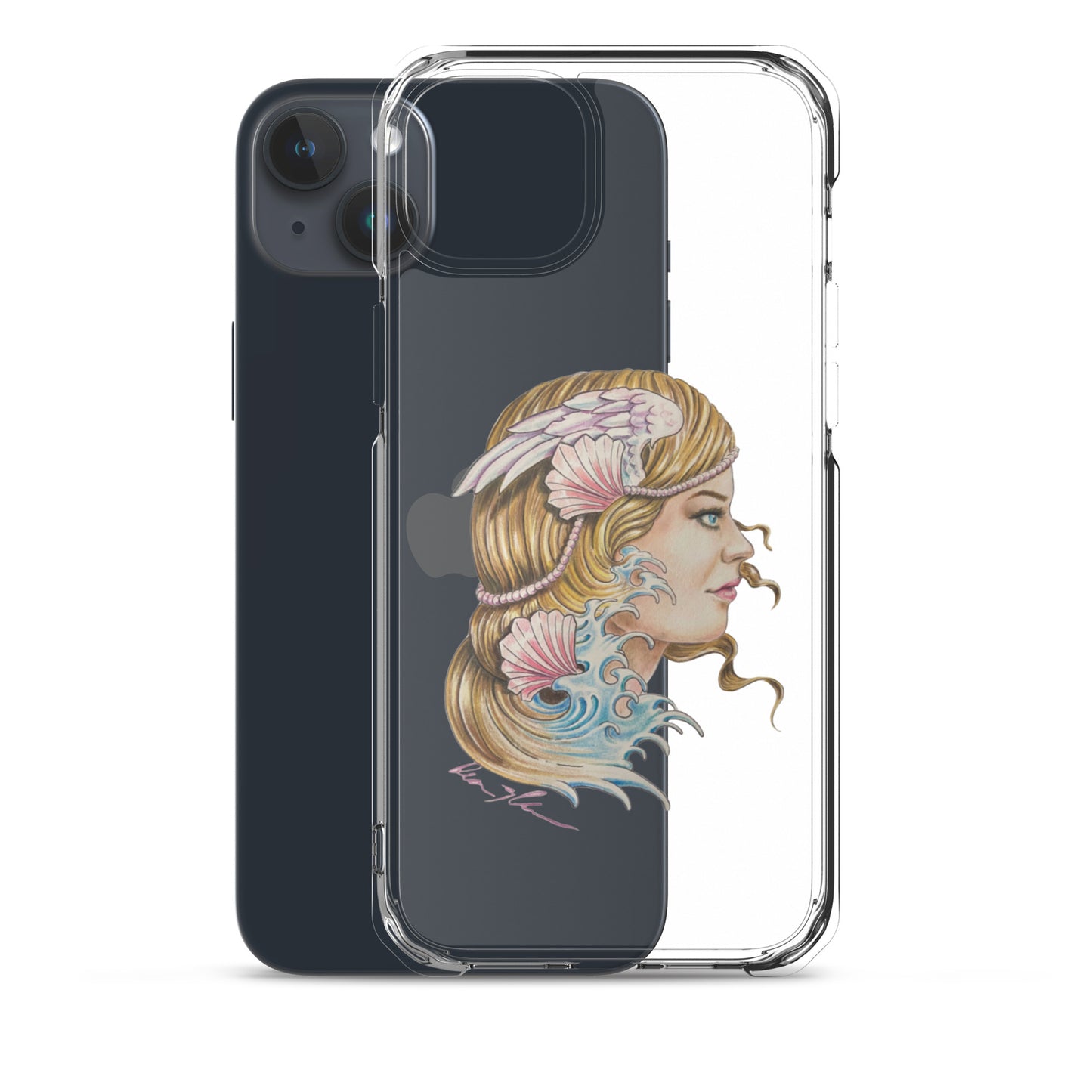 "Aphrodite" Dean McKee Original Clear Case for iPhone®