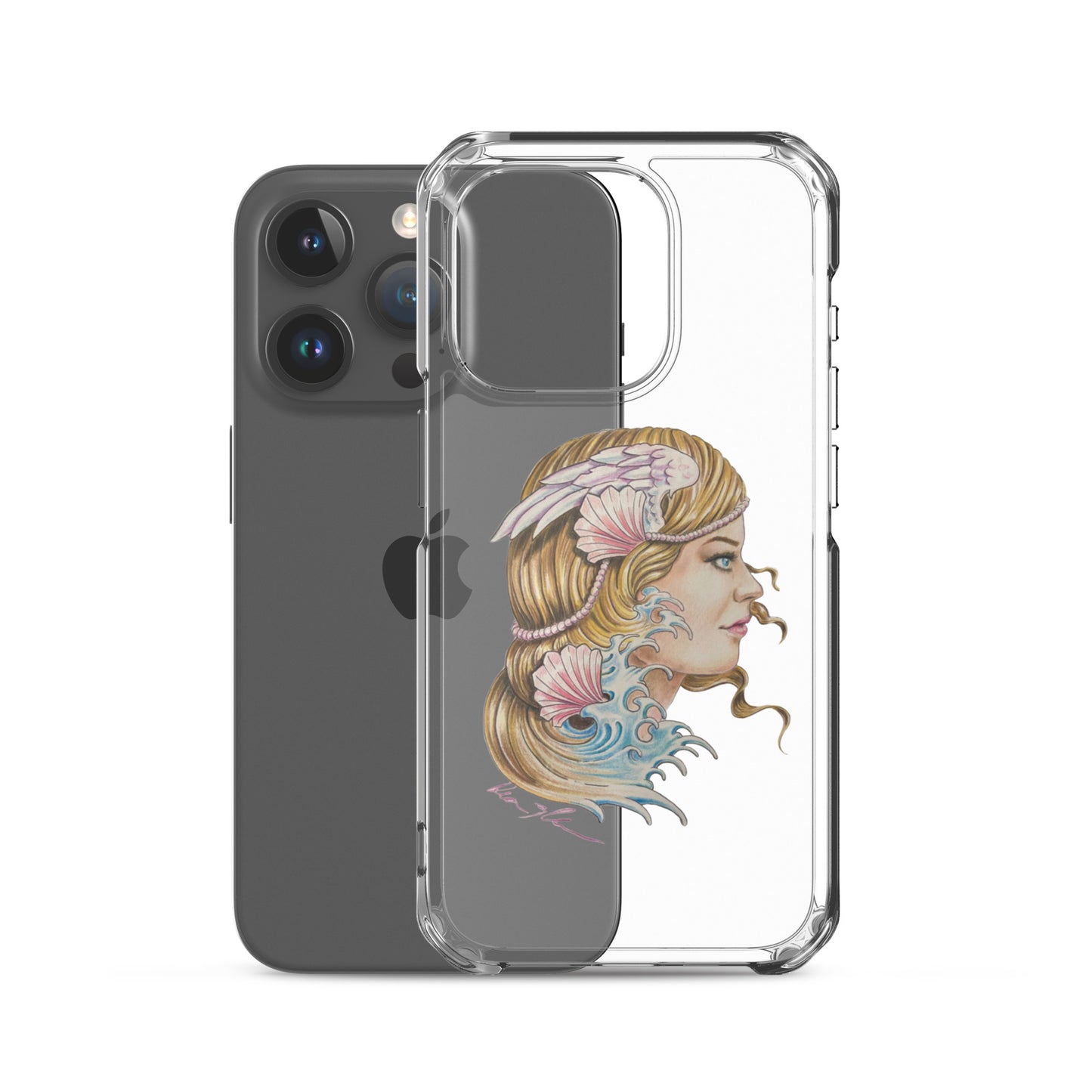 "Aphrodite" Dean McKee Original Clear Case for iPhone®