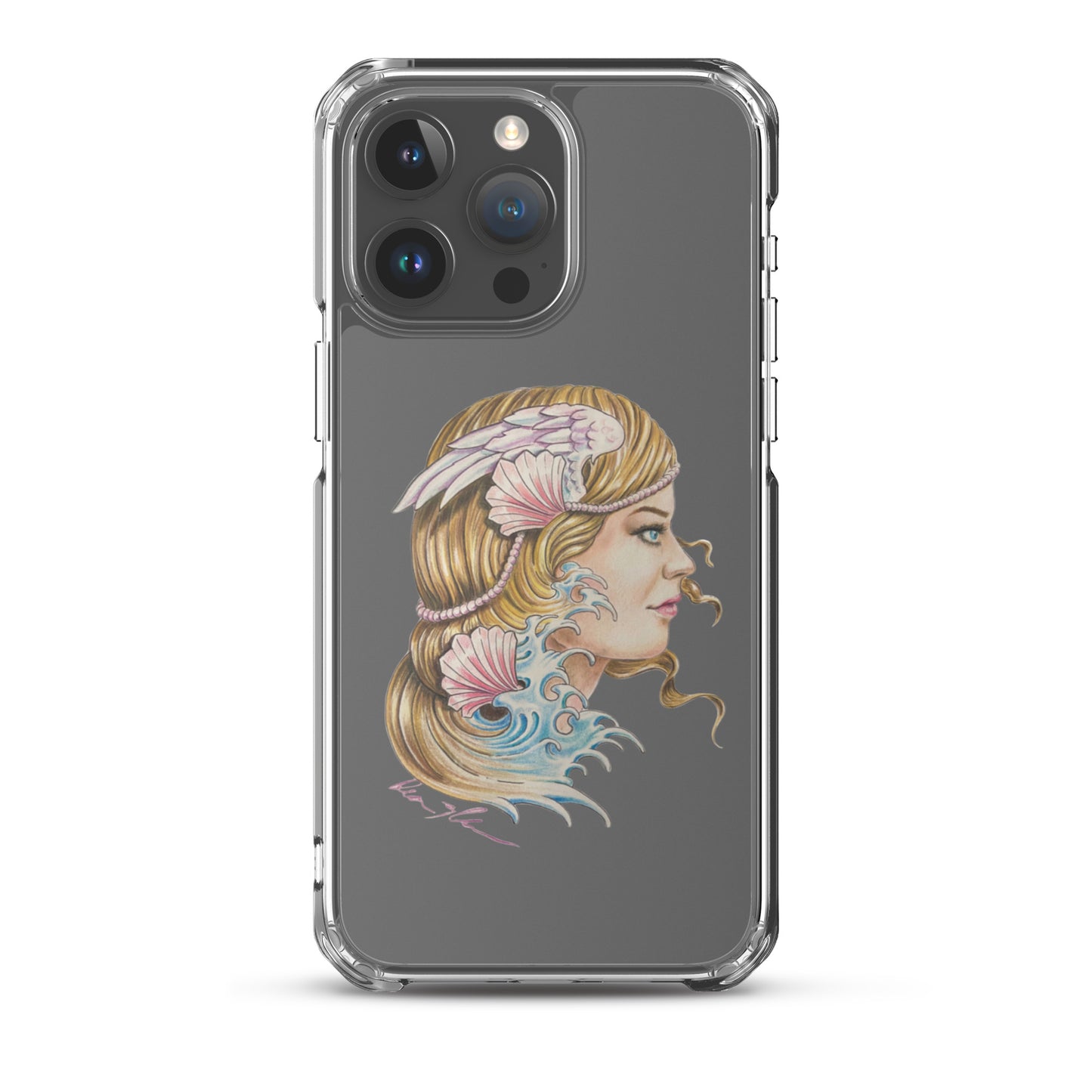 "Aphrodite" Dean McKee Original Clear Case for iPhone®