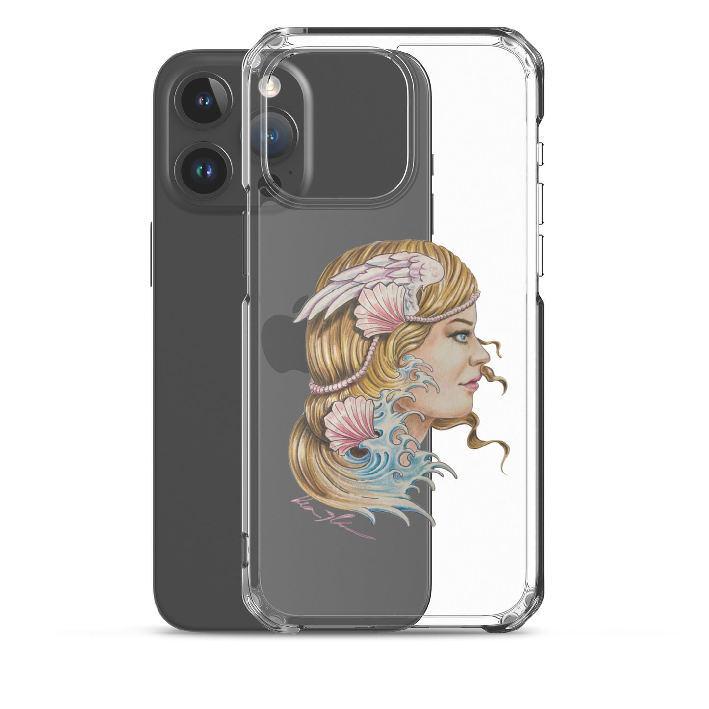 "Aphrodite" Dean McKee Original Clear Case for iPhone®