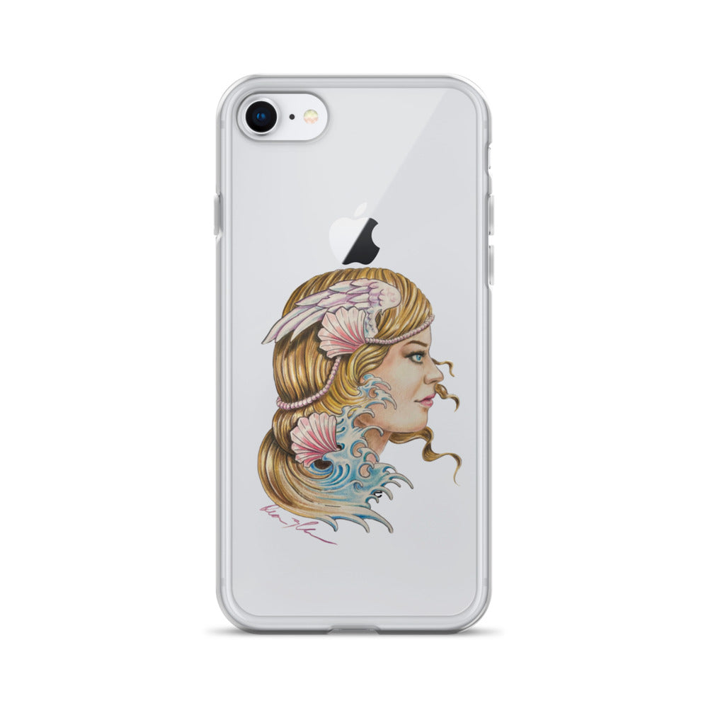 "Aphrodite" Dean McKee Original Clear Case for iPhone®