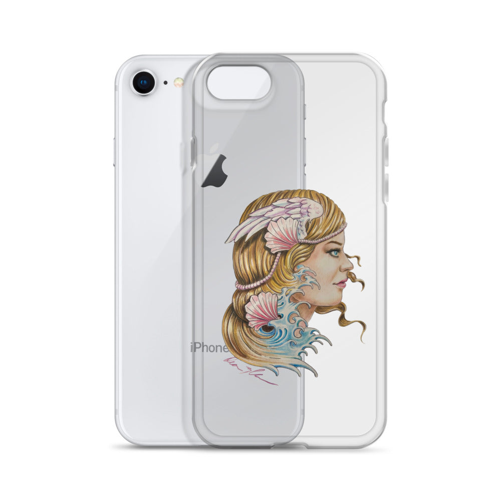 "Aphrodite" Dean McKee Original Clear Case for iPhone®