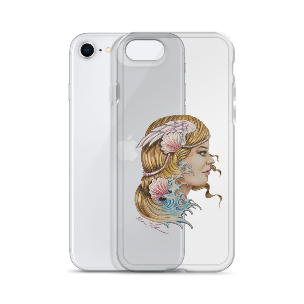 "Aphrodite" Dean McKee Original Clear Case for iPhone®