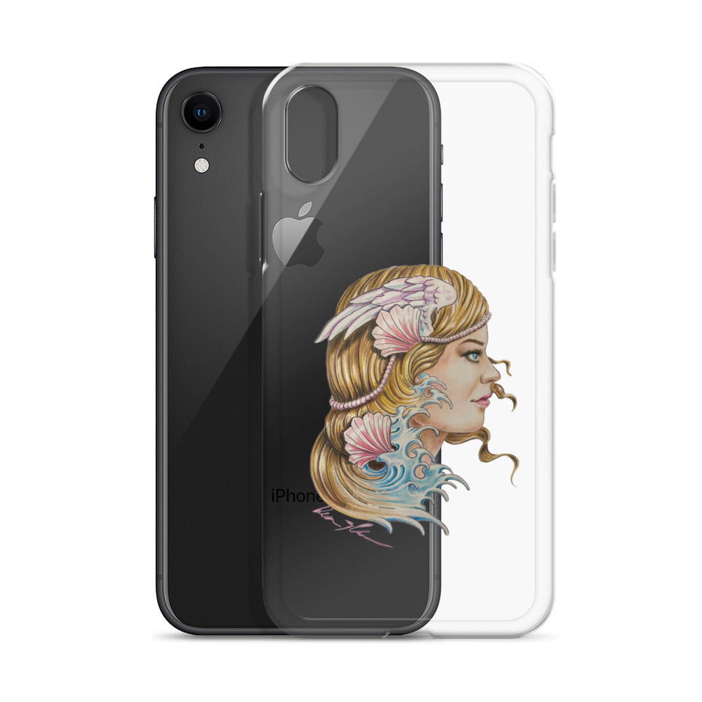 "Aphrodite" Dean McKee Original Clear Case for iPhone®