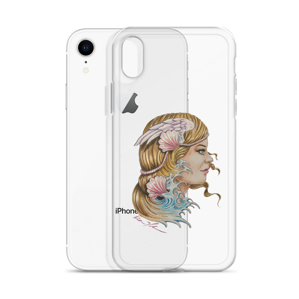 "Aphrodite" Dean McKee Original Clear Case for iPhone®