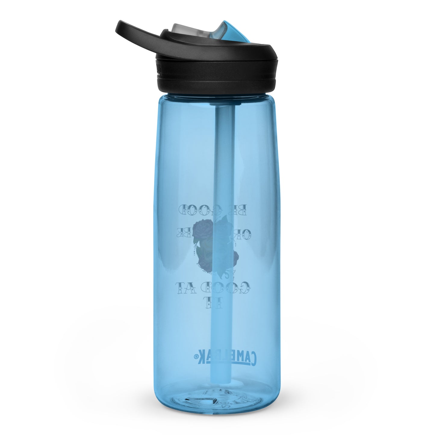 "Be Good or Be Good at It" Dean McKee Original Sports water bottle