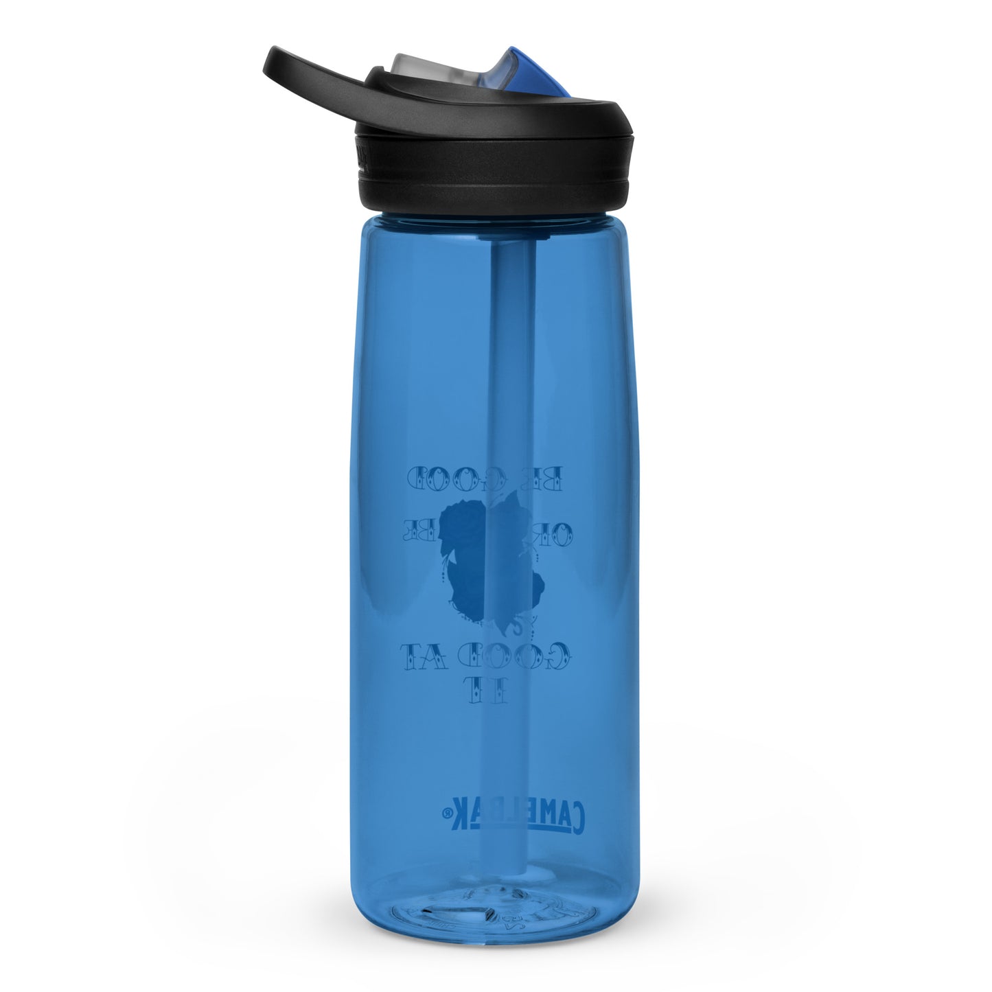 "Be Good or Be Good at It" Dean McKee Original Sports water bottle