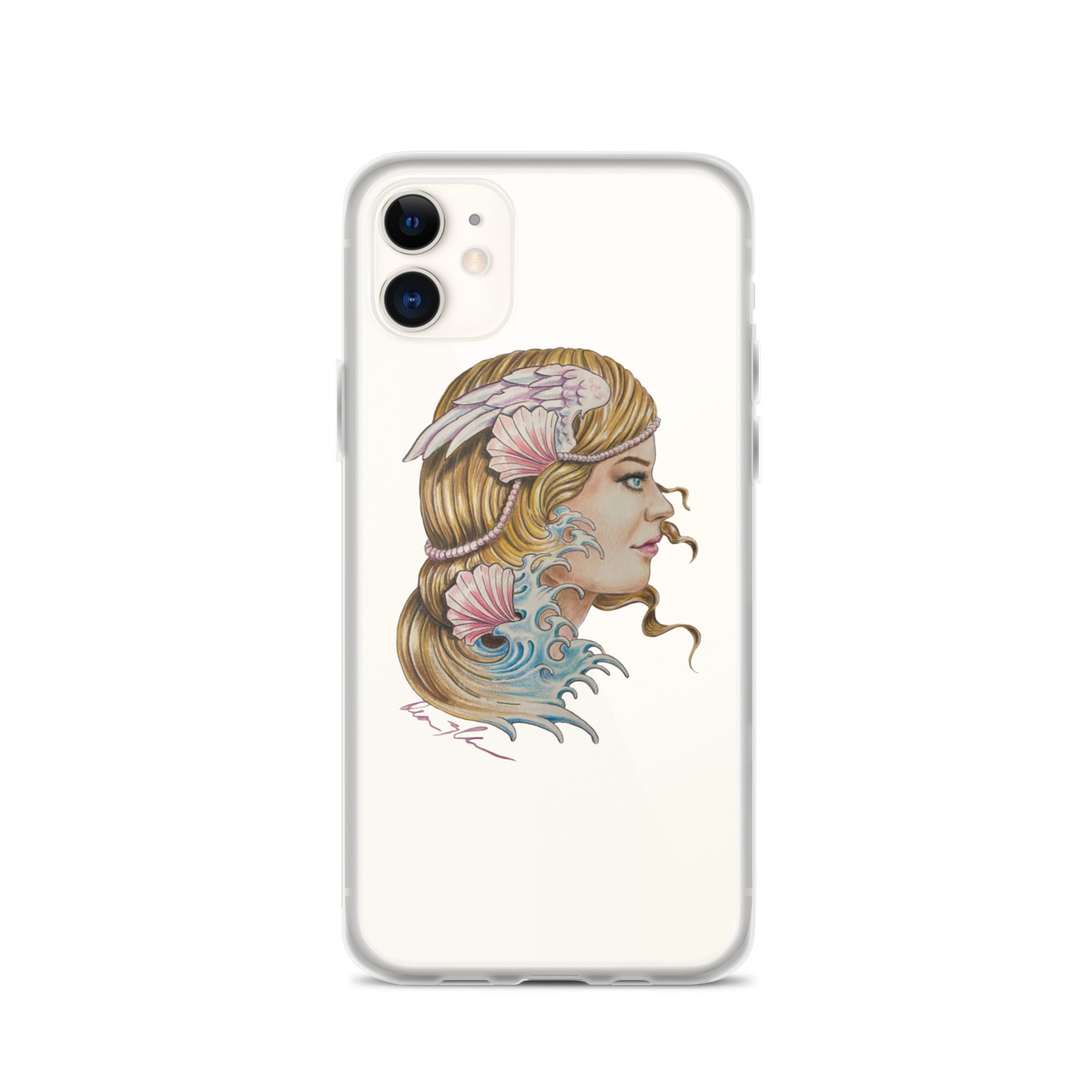 "Aphrodite" Dean McKee originalClear Case for iPhone®