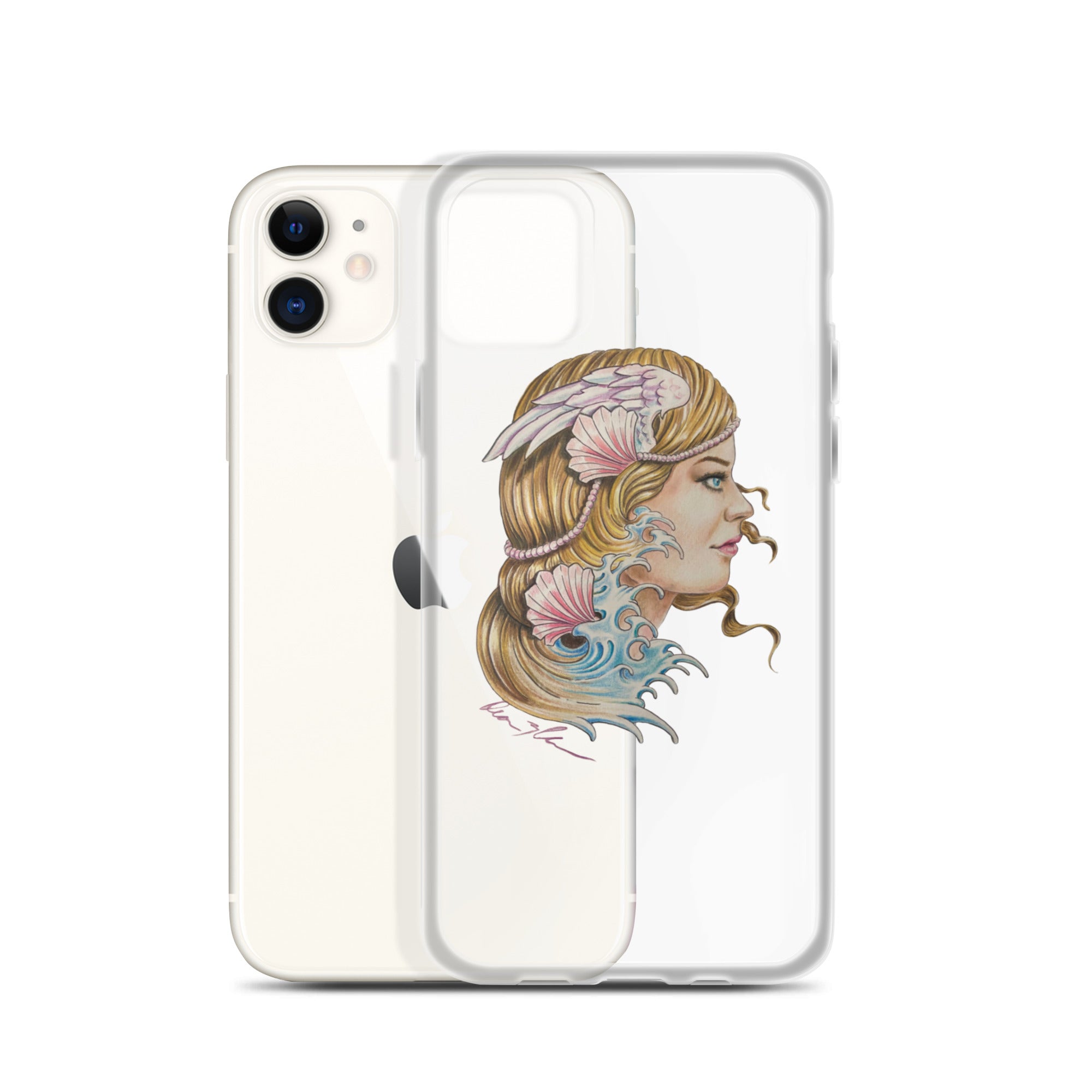 "Aphrodite" Dean McKee originalClear Case for iPhone®