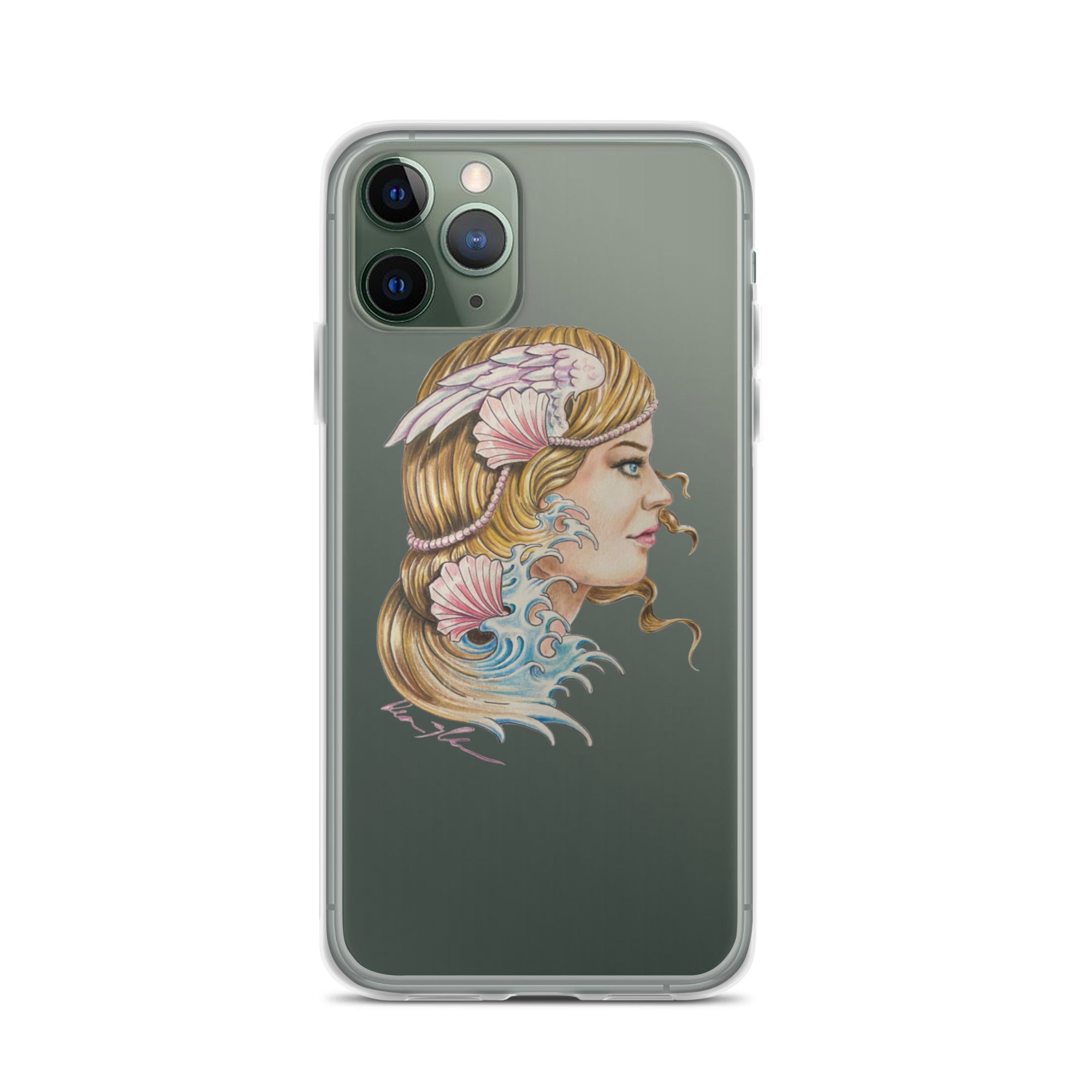"Aphrodite" Dean McKee originalClear Case for iPhone®
