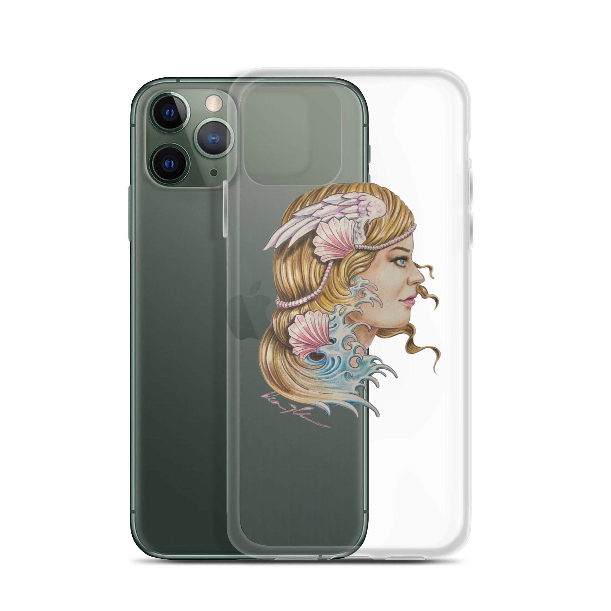 "Aphrodite" Dean McKee originalClear Case for iPhone®