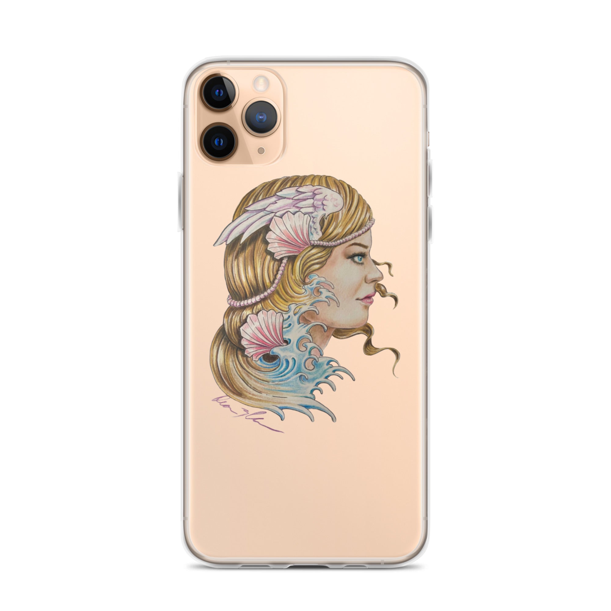 "Aphrodite" Dean McKee originalClear Case for iPhone®