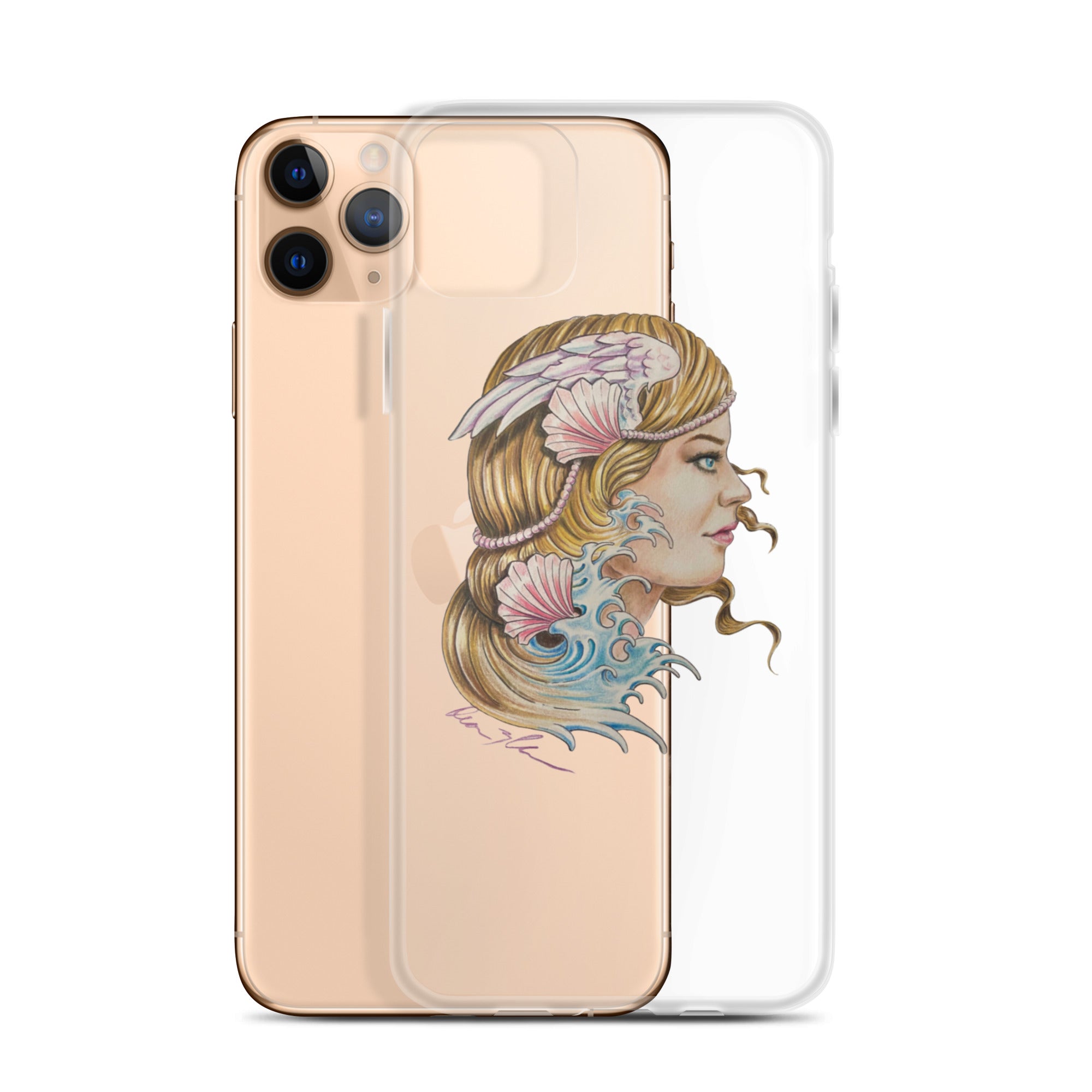"Aphrodite" Dean McKee originalClear Case for iPhone®