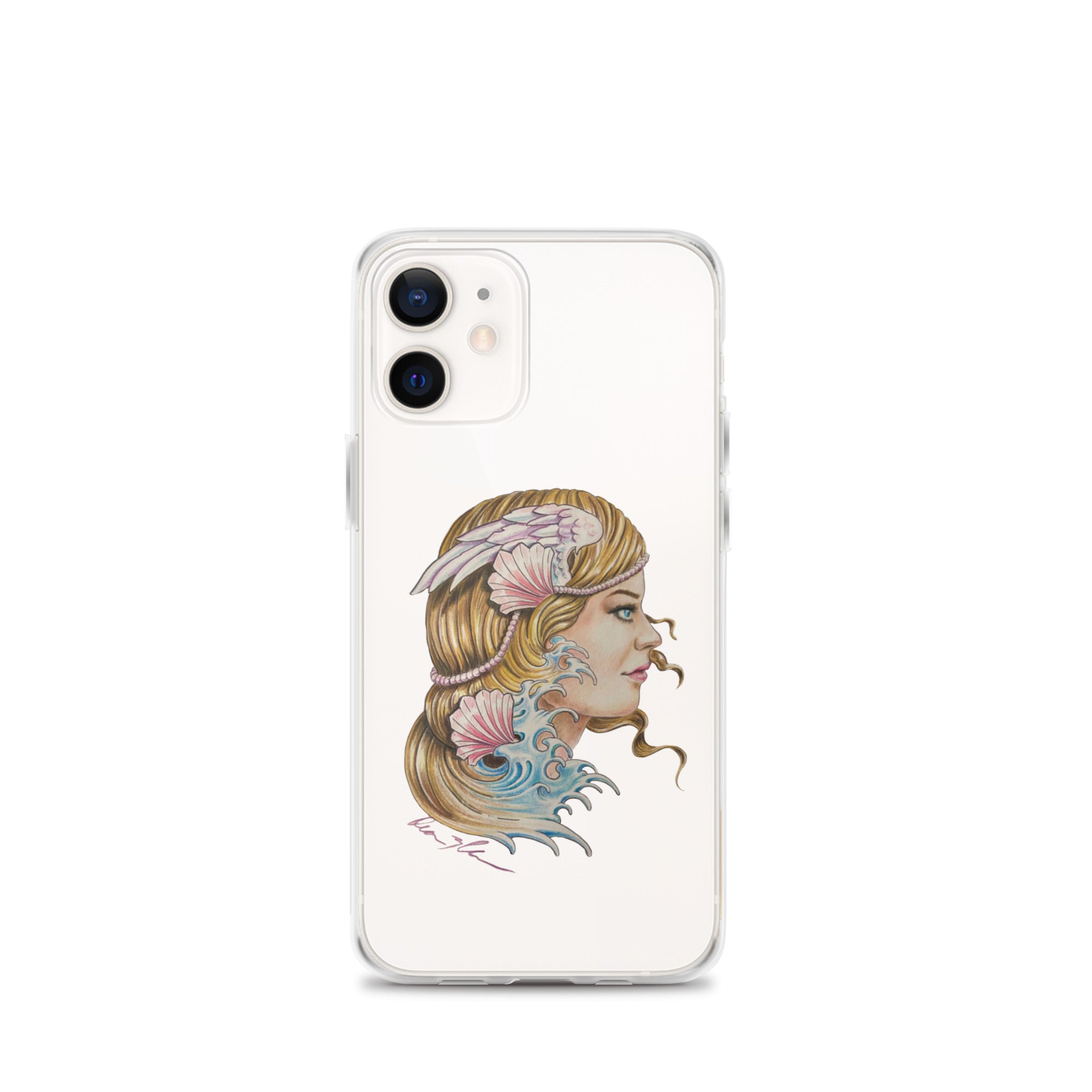 "Aphrodite" Dean McKee Original Clear Case for iPhone®