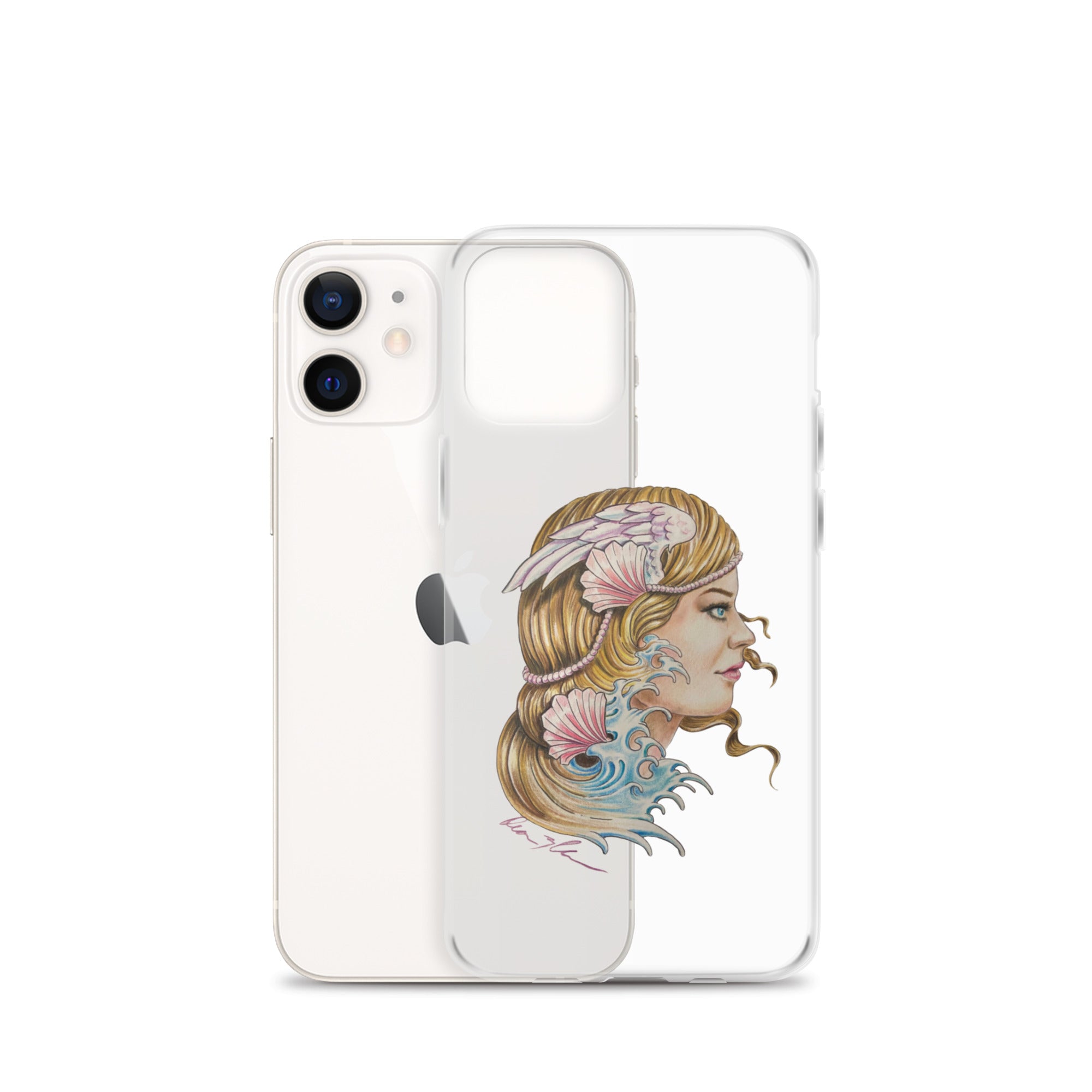 "Aphrodite" Dean McKee Original Clear Case for iPhone®