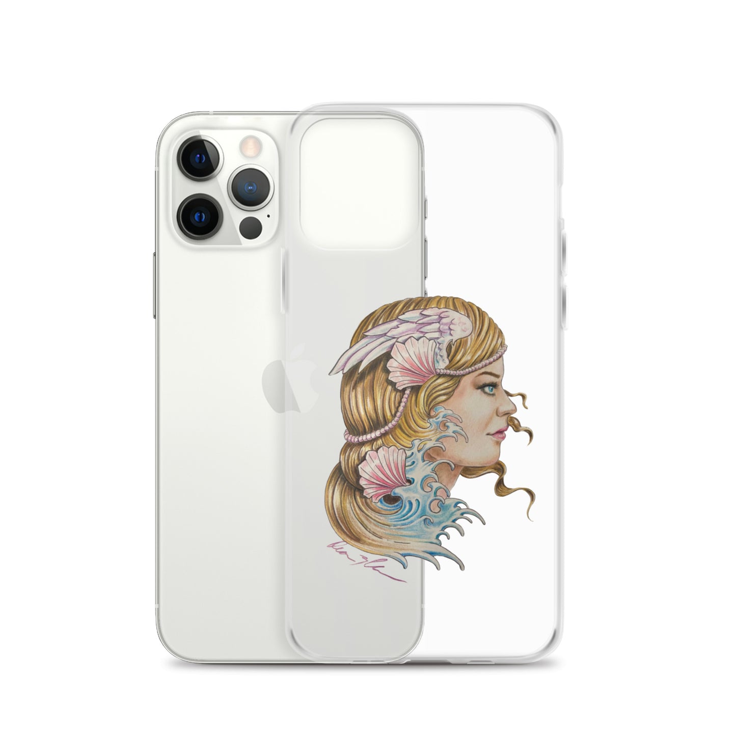 "Aphrodite" Dean McKee Original Clear Case for iPhone®