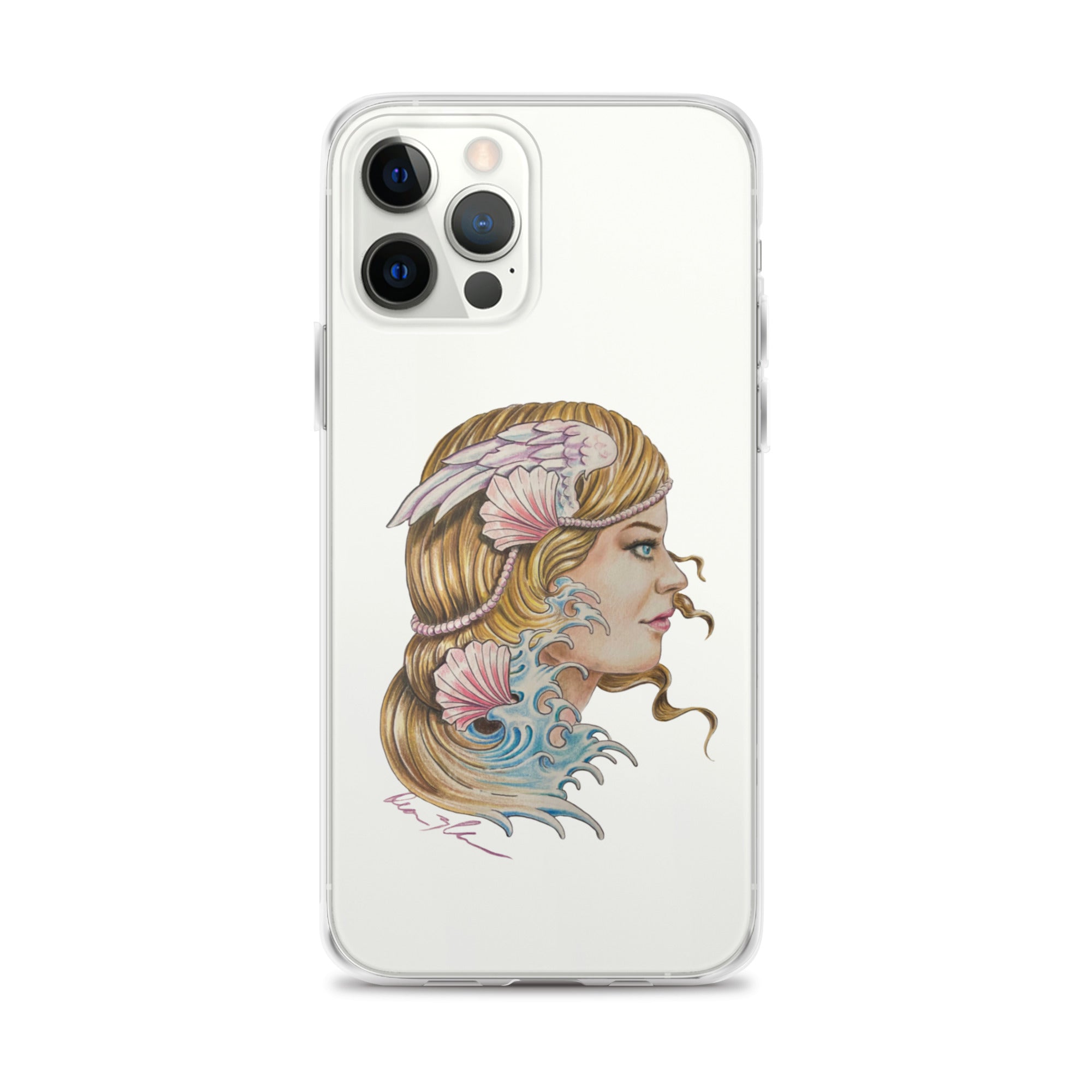 "Aphrodite" Dean McKee Original Clear Case for iPhone®
