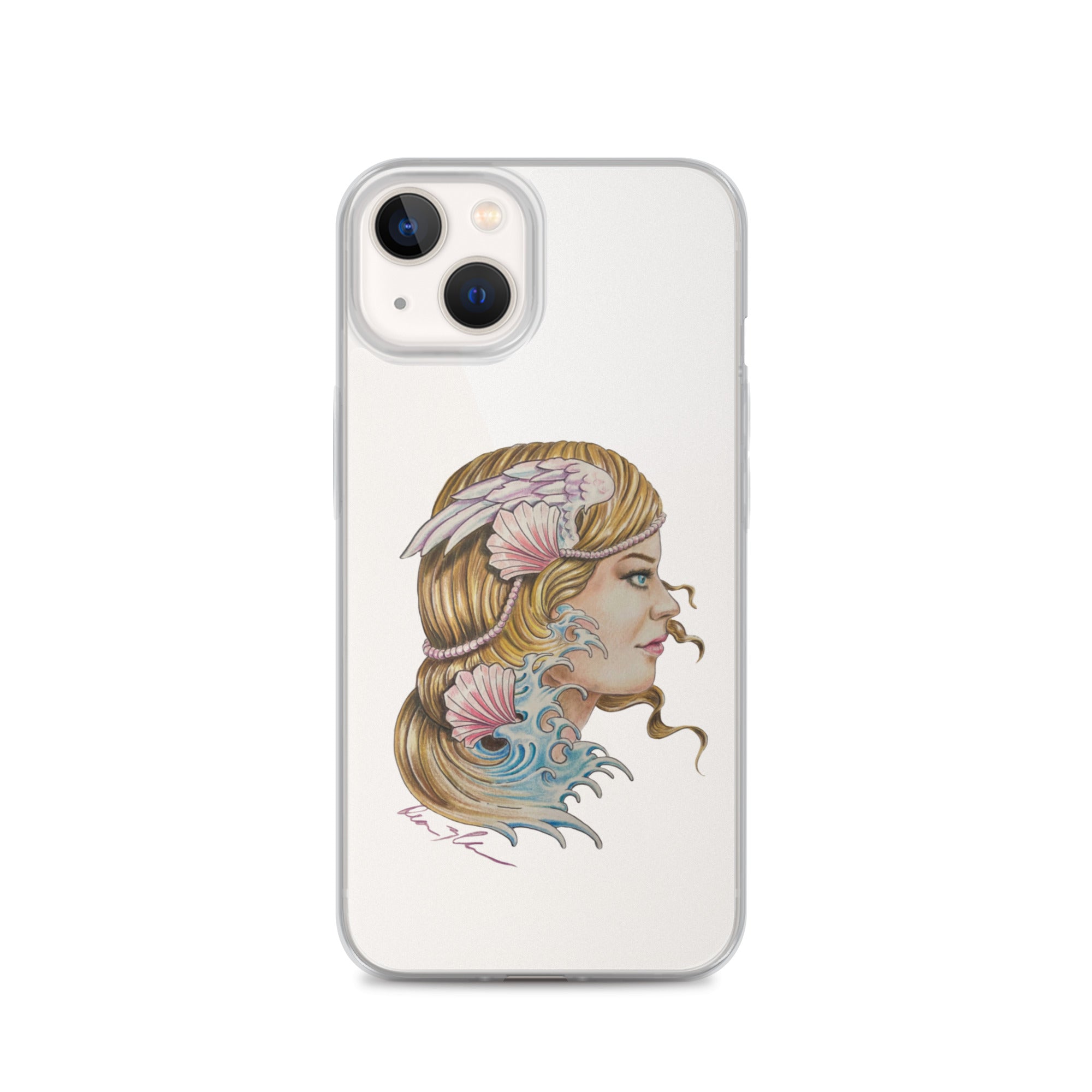 "Aphrodite" Dean McKee Original Clear Case for iPhone®