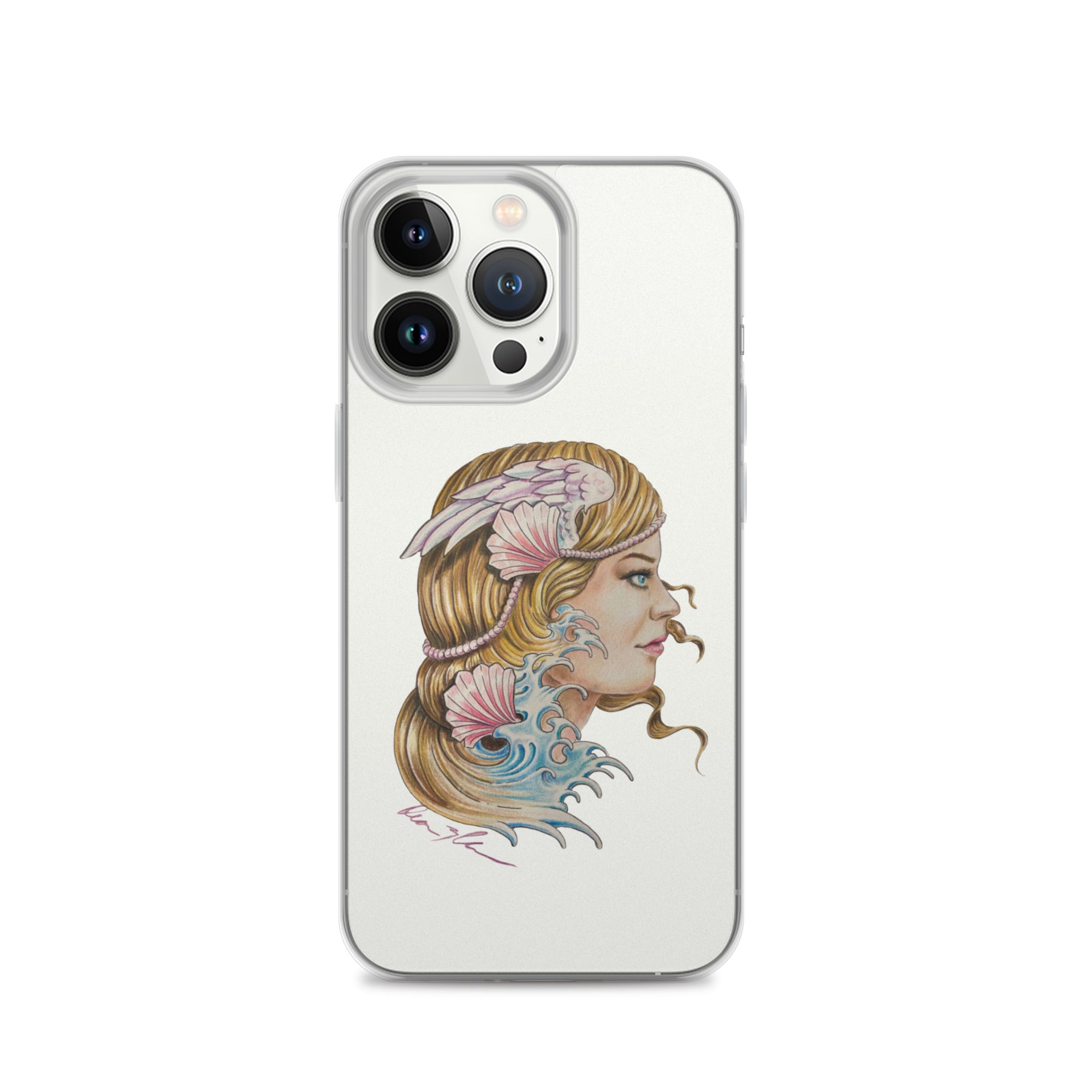 "Aphrodite" Dean McKee Original Clear Case for iPhone®