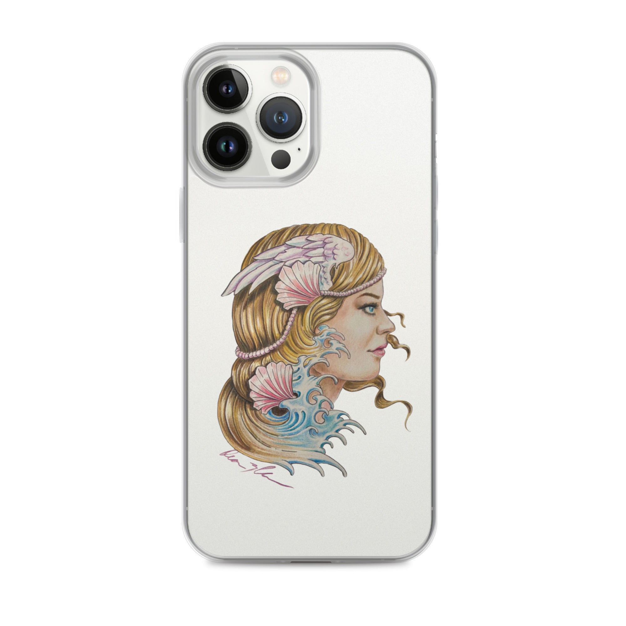 "Aphrodite" Dean McKee Original Clear Case for iPhone®
