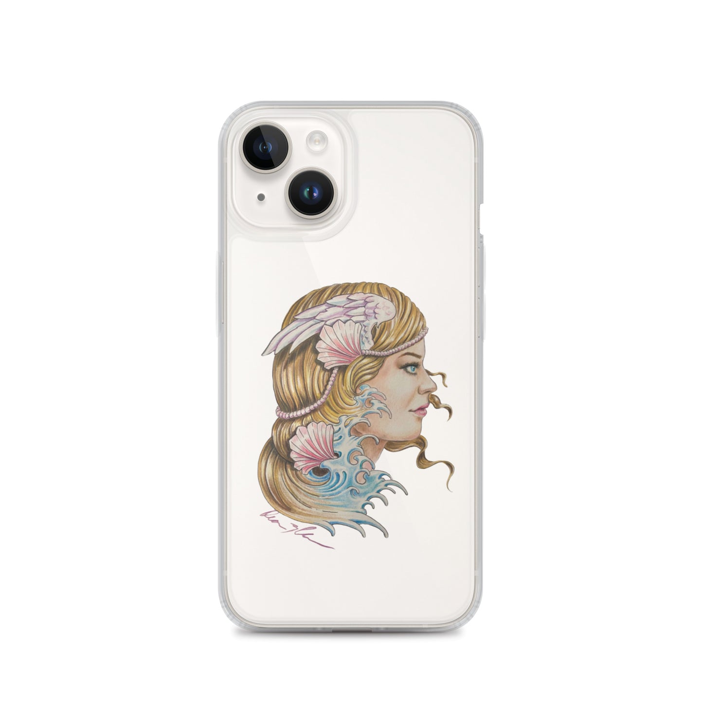"Aphrodite" Dean McKee Original Clear Case for iPhone®