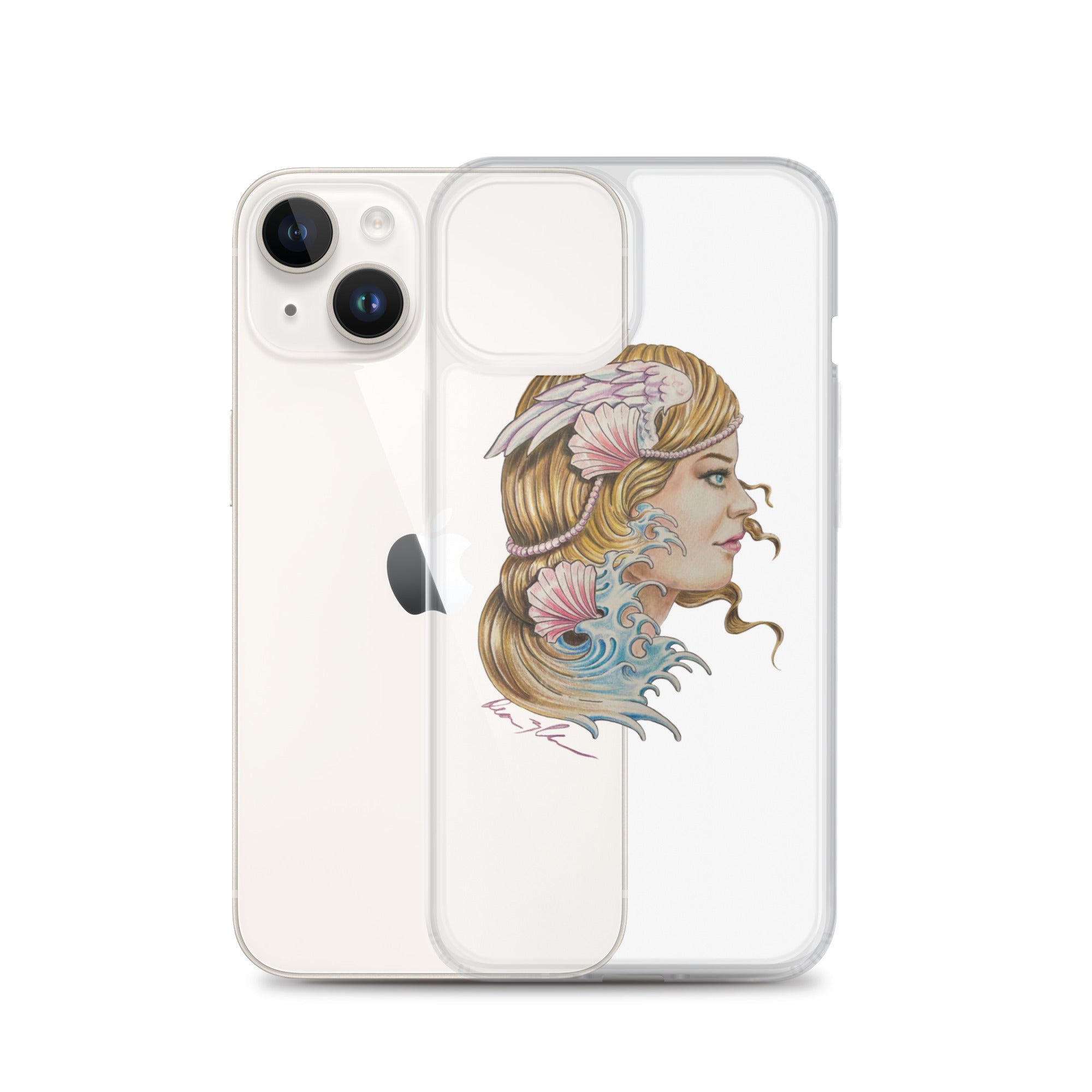 "Aphrodite" Dean McKee originalClear Case for iPhone®