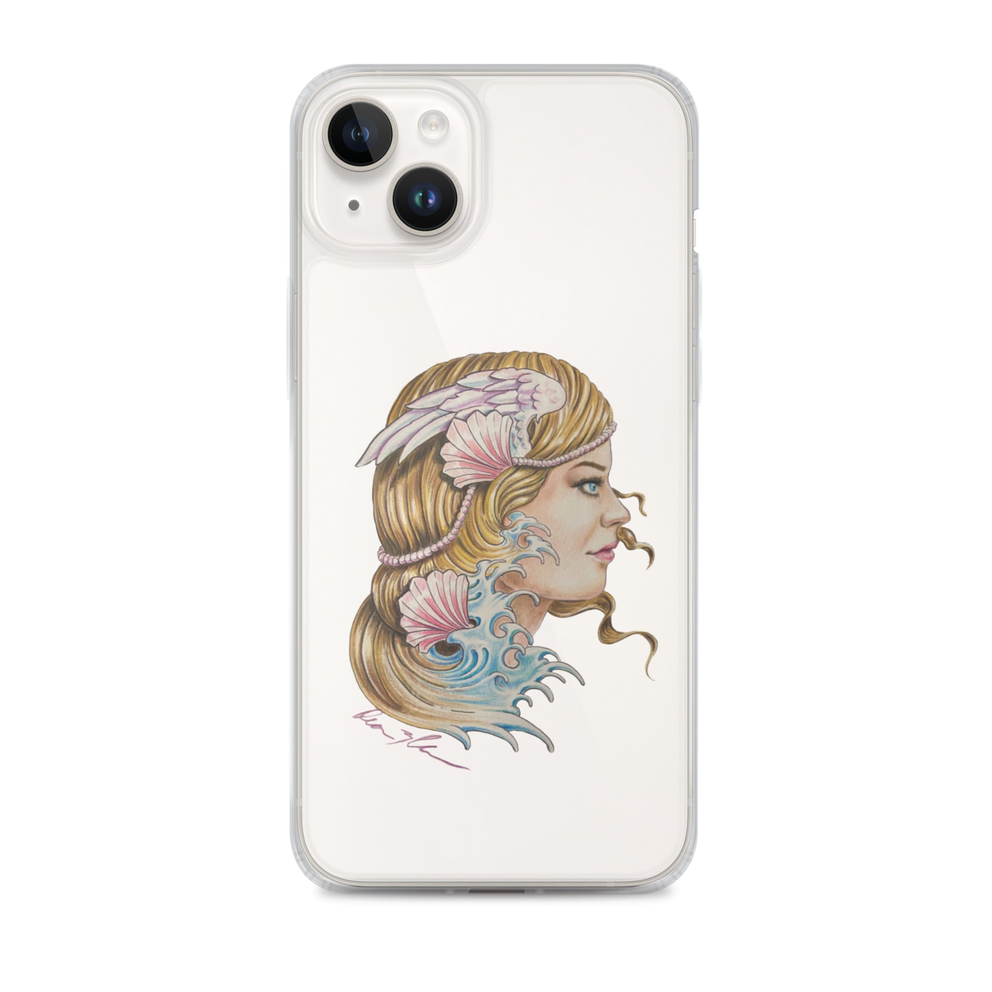 "Aphrodite" Dean McKee Original Clear Case for iPhone®