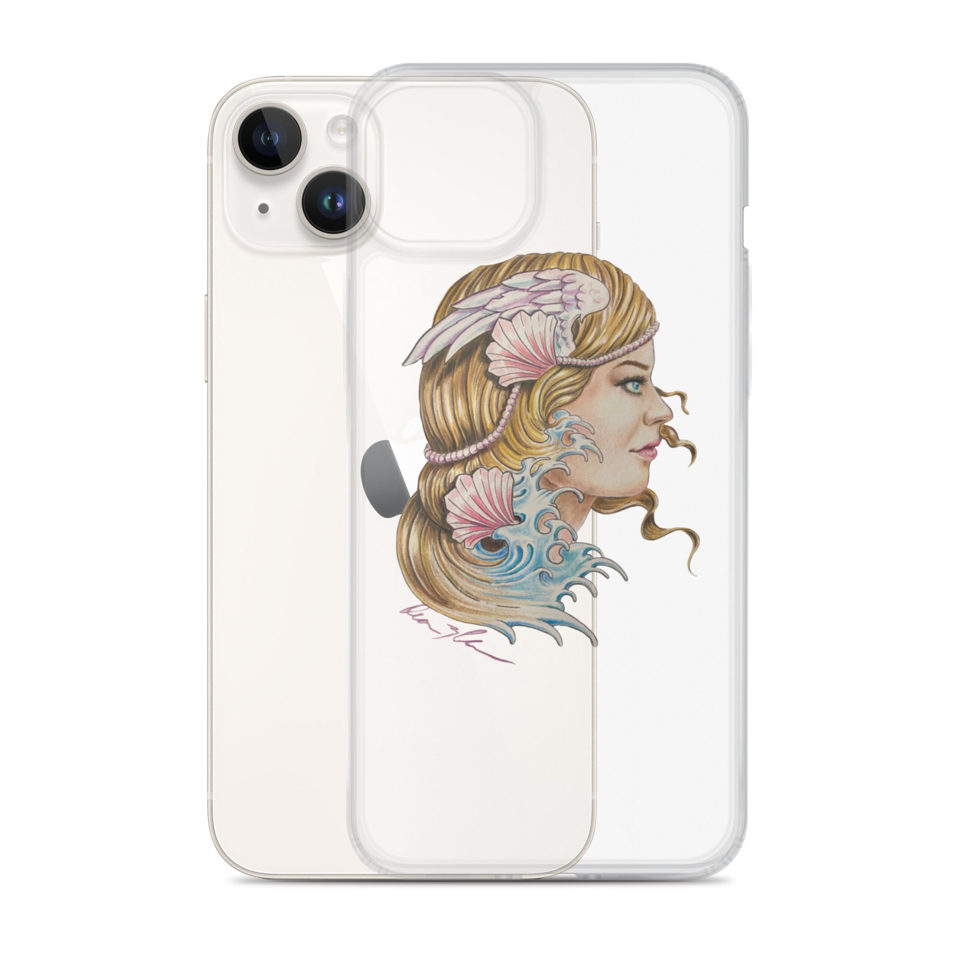 "Aphrodite" Dean McKee originalClear Case for iPhone®
