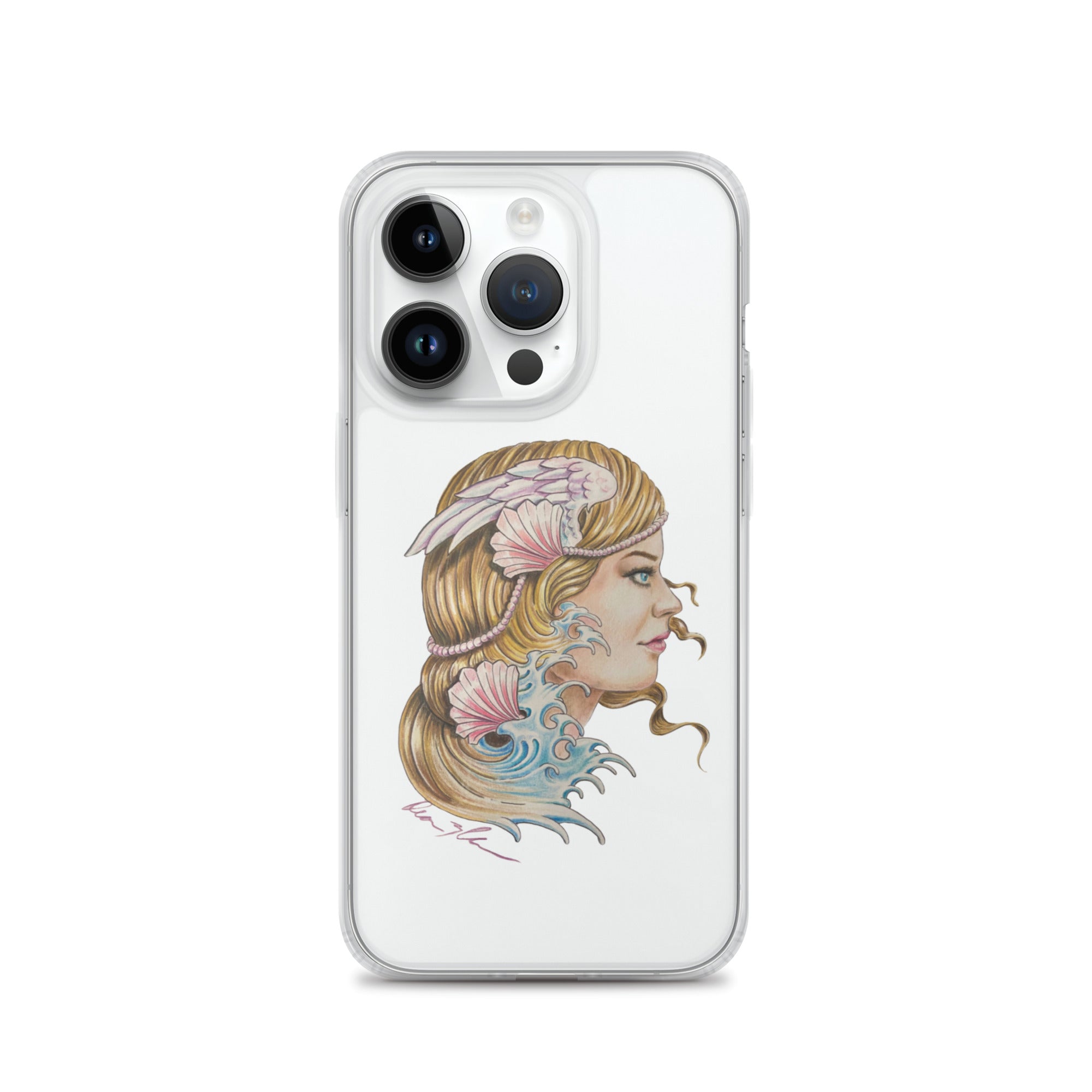 "Aphrodite" Dean McKee Original Clear Case for iPhone®
