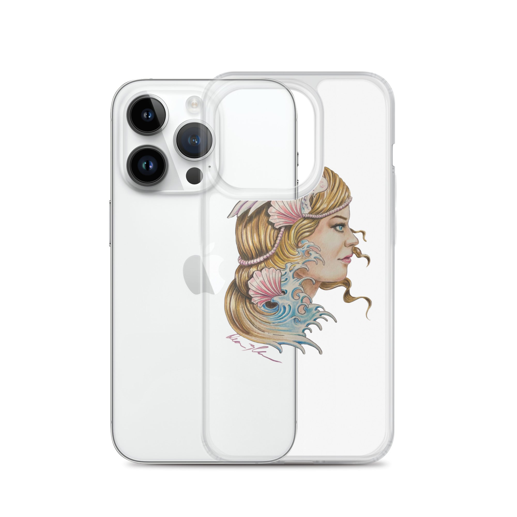 "Aphrodite" Dean McKee originalClear Case for iPhone®