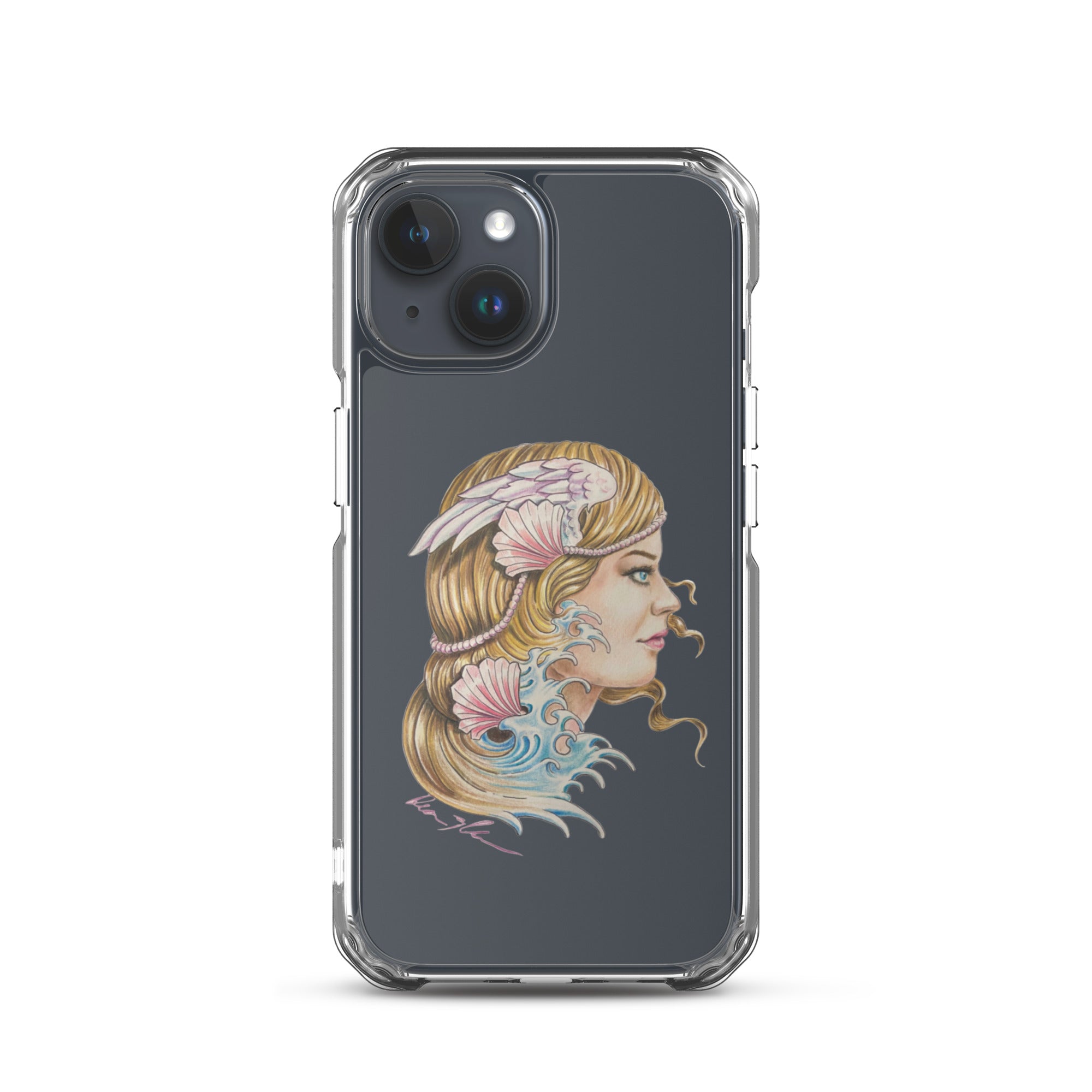 "Aphrodite" Dean McKee Original Clear Case for iPhone®