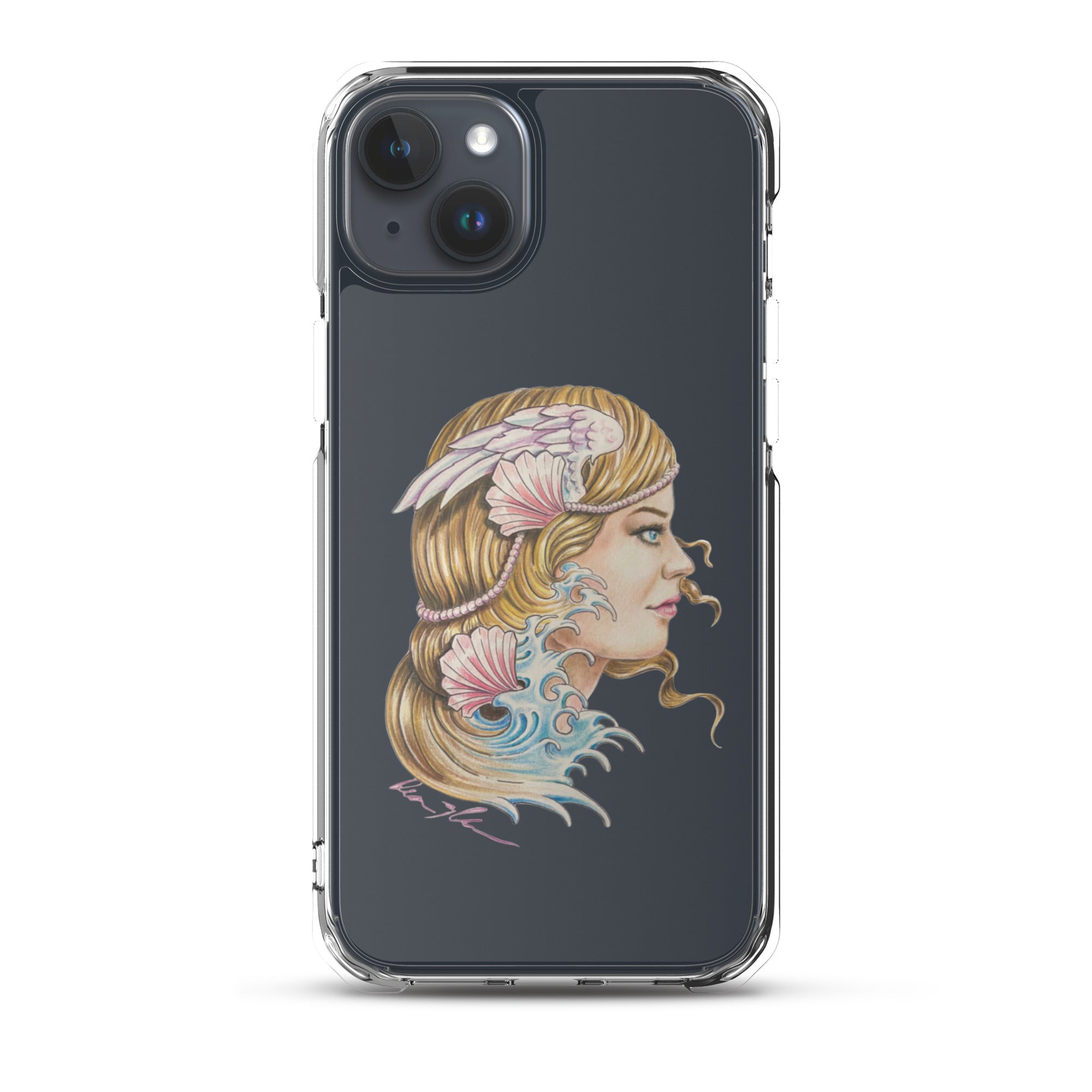 "Aphrodite" Dean McKee Original Clear Case for iPhone®