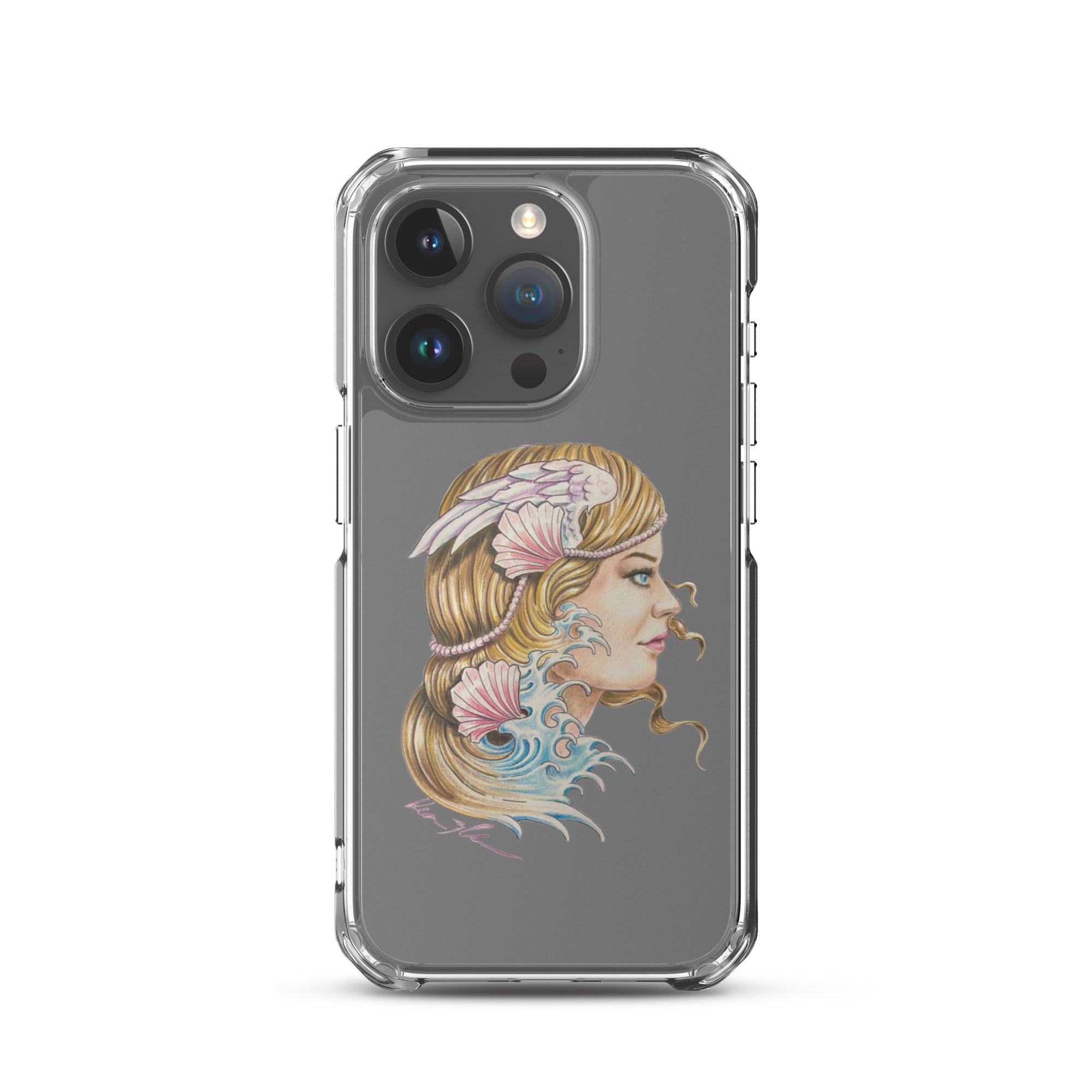 "Aphrodite" Dean McKee Original Clear Case for iPhone®