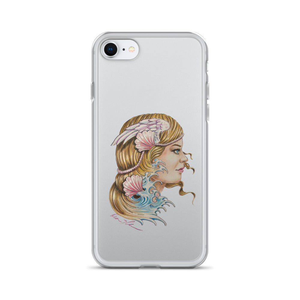 "Aphrodite" Dean McKee Original Clear Case for iPhone®