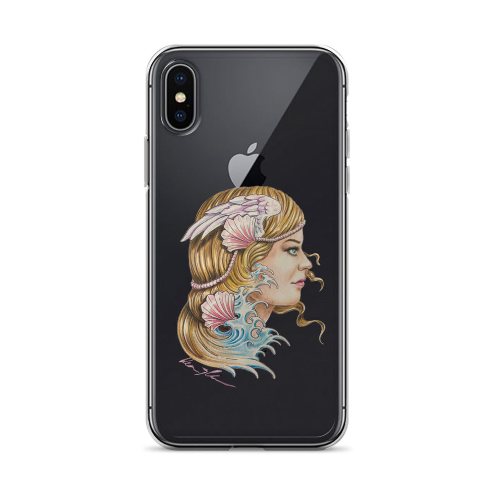"Aphrodite" Dean McKee Original Clear Case for iPhone®