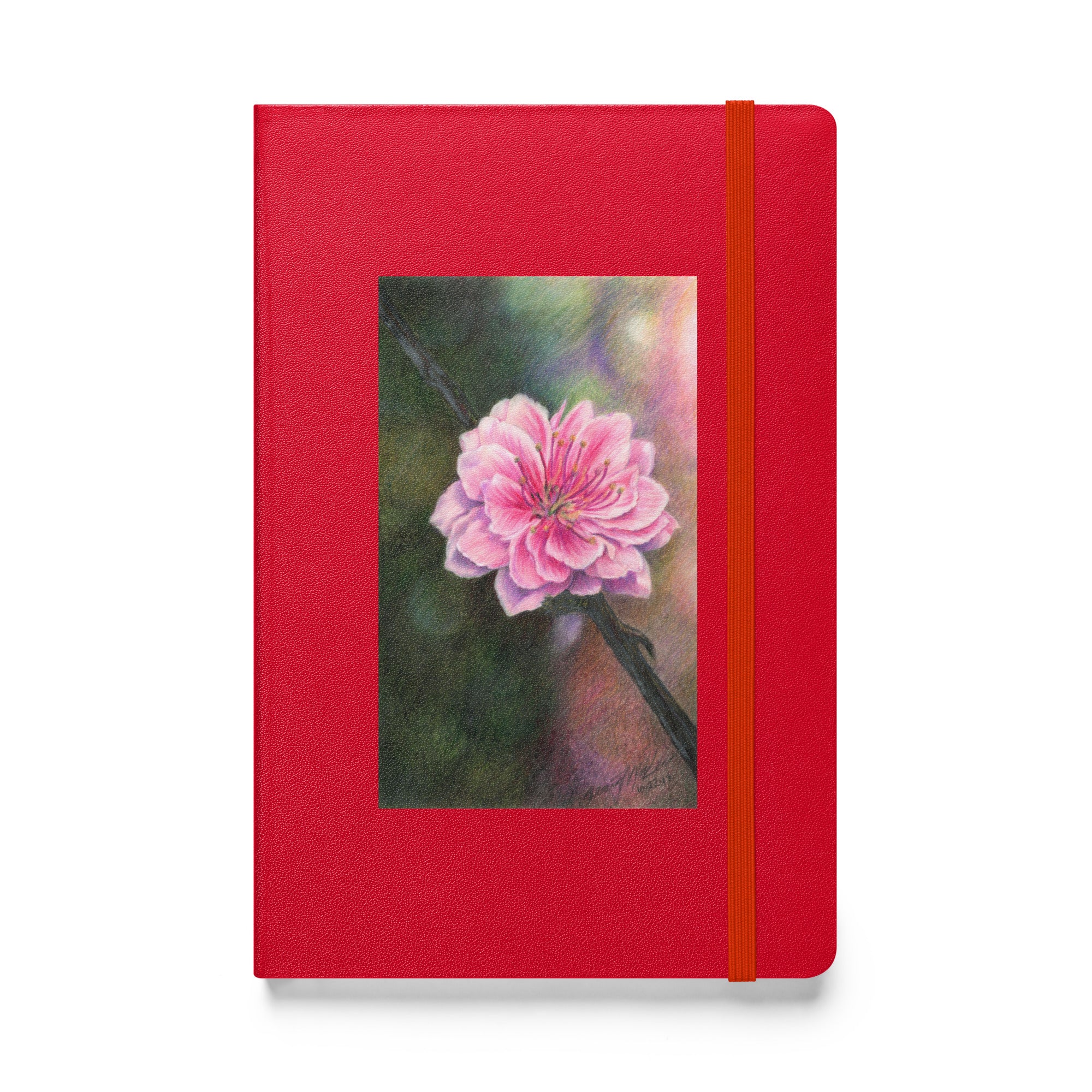 Cherry Blossom Hardcover bound notebook Dean McKee Original 2018