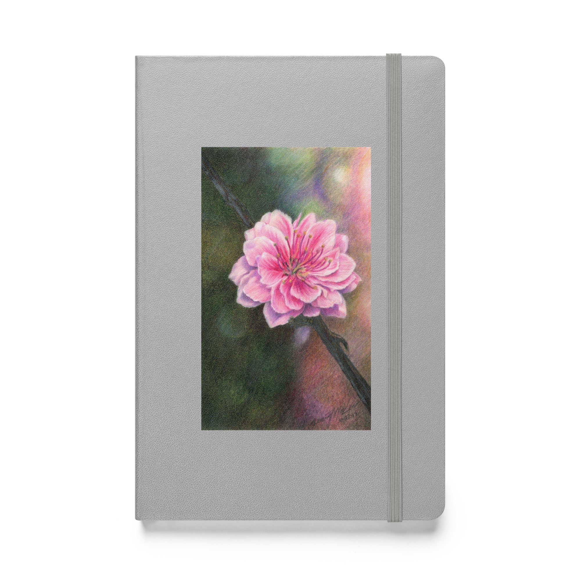 Cherry Blossom Hardcover bound notebook Dean McKee Original 2018