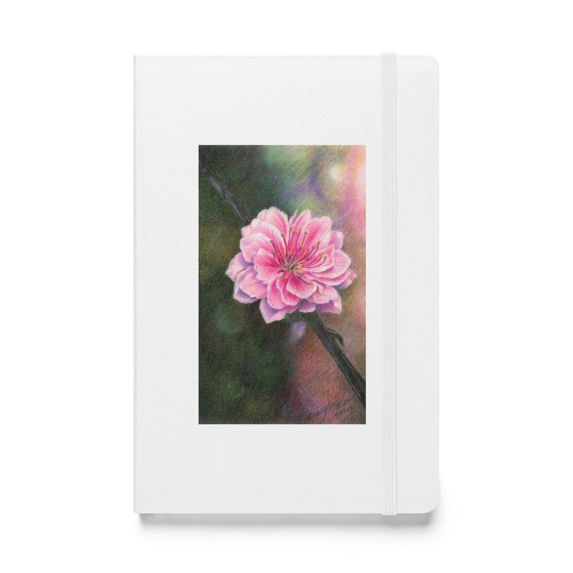 Cherry Blossom Hardcover bound notebook Dean McKee Original 2018