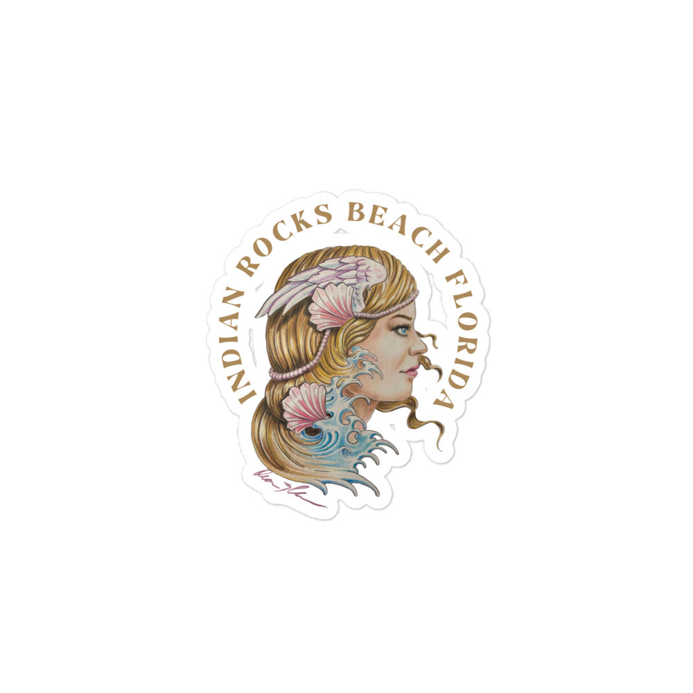 Aphrodite, Indian Rocks Beach Dean McKee Original stickers