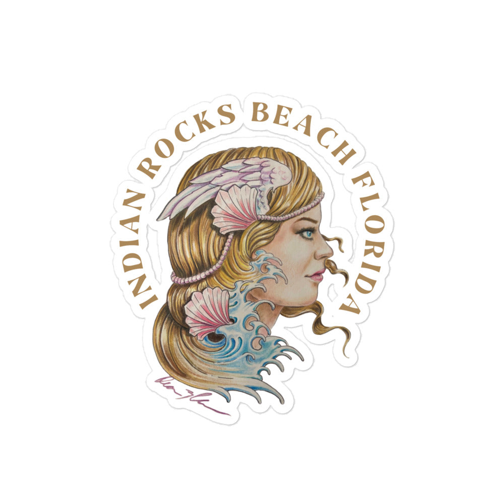 Aphrodite, Indian Rocks Beach Dean McKee Original stickers