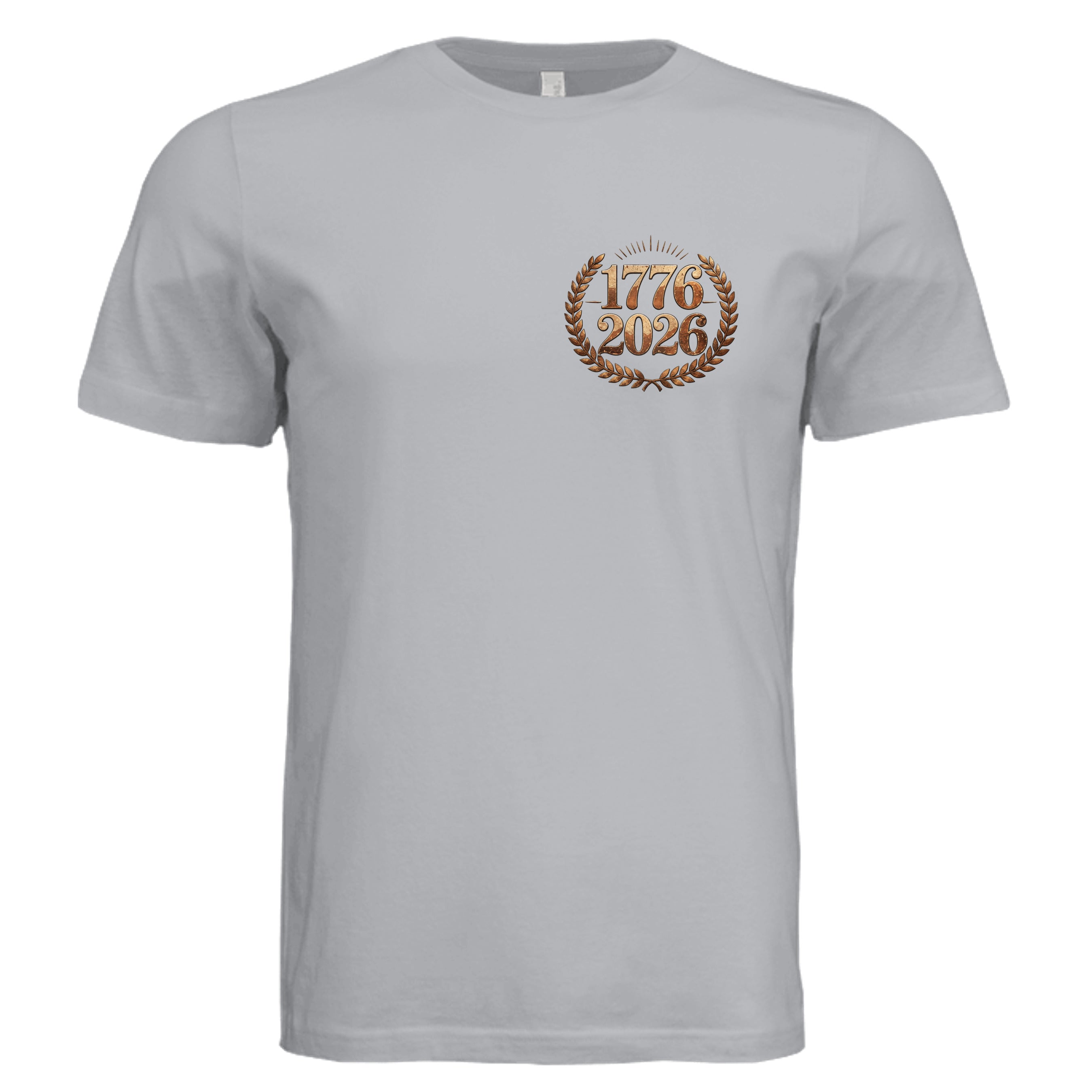 Solid Athletic Grey - 3001C - FRONT
