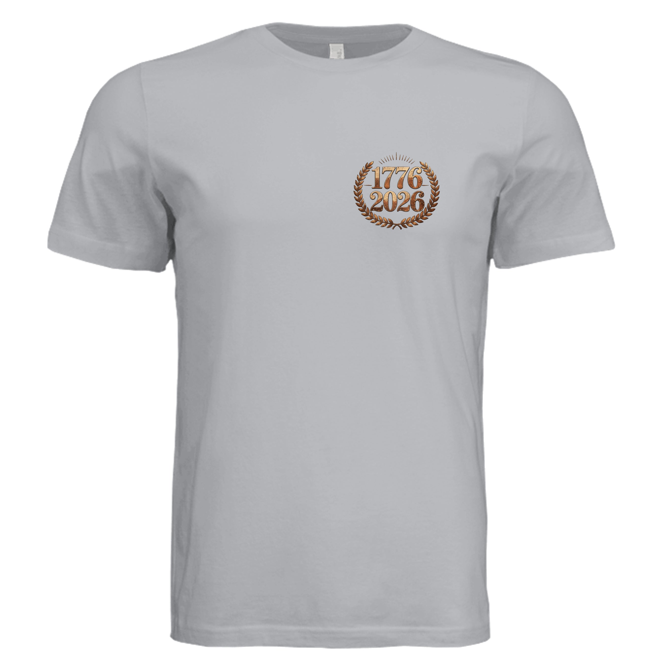 Solid Athletic Grey - 3001C - FRONT