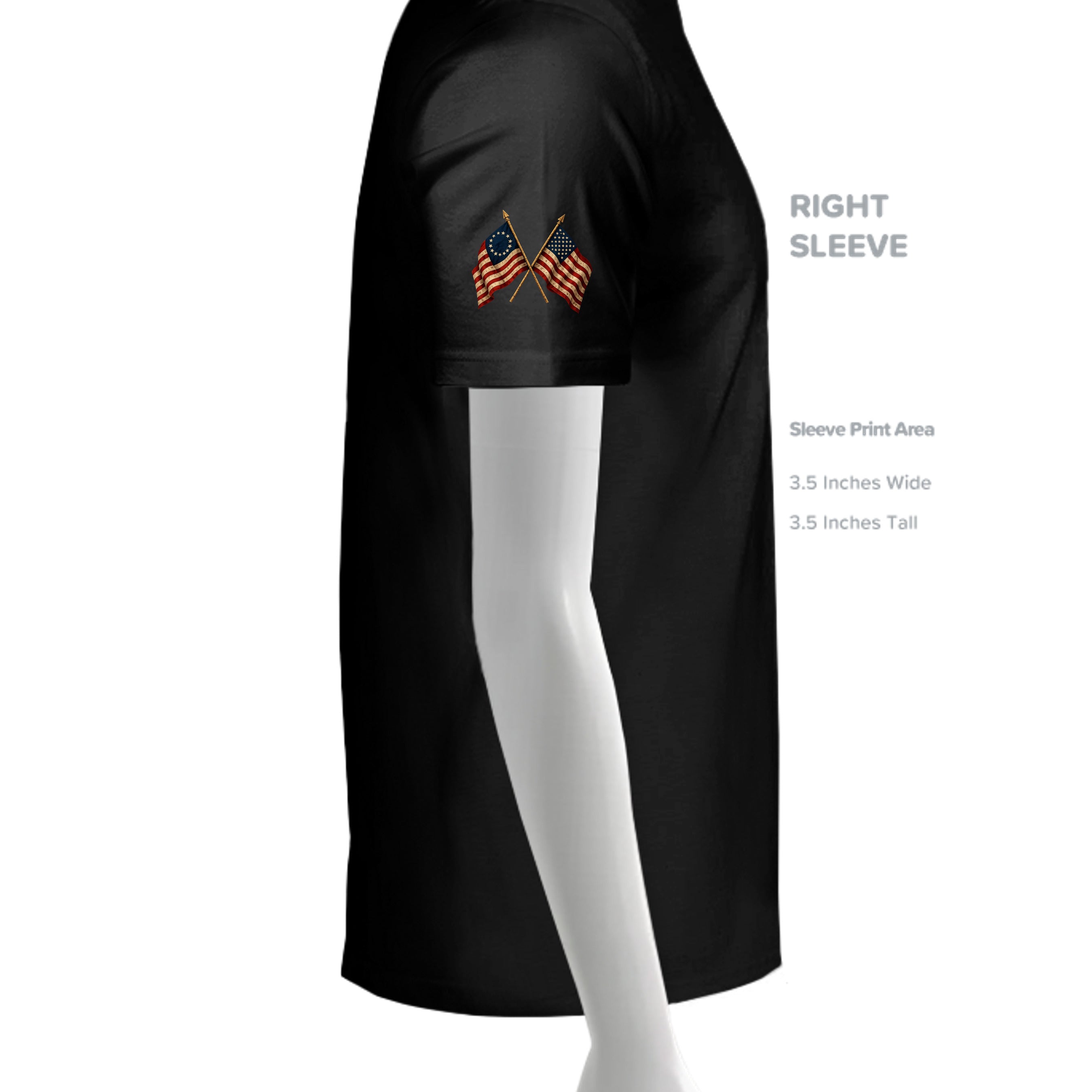 VINTAGE BLACK - 3001C - SLEEVE_RIGHT